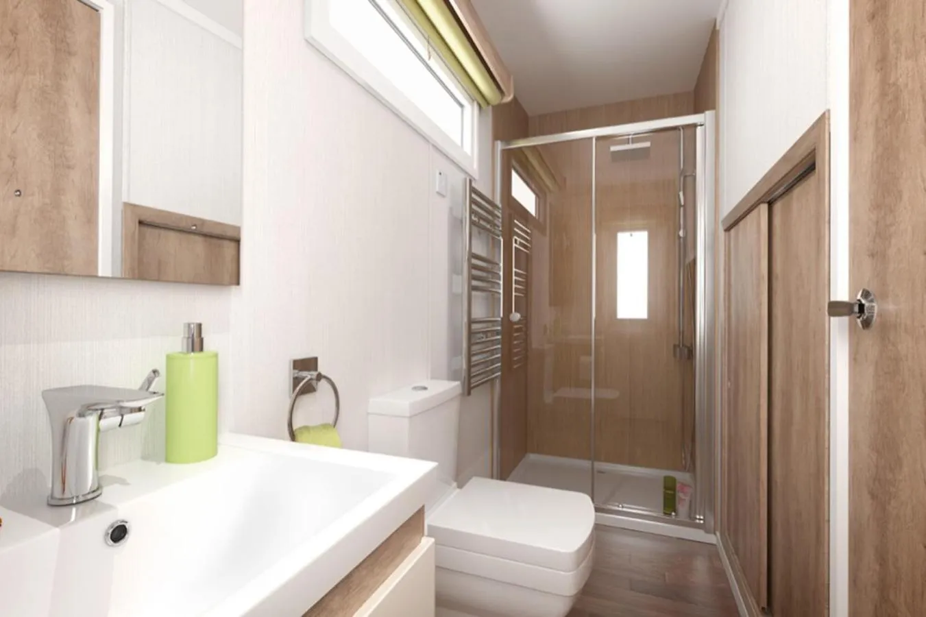 Shower in Higher Moor Farm