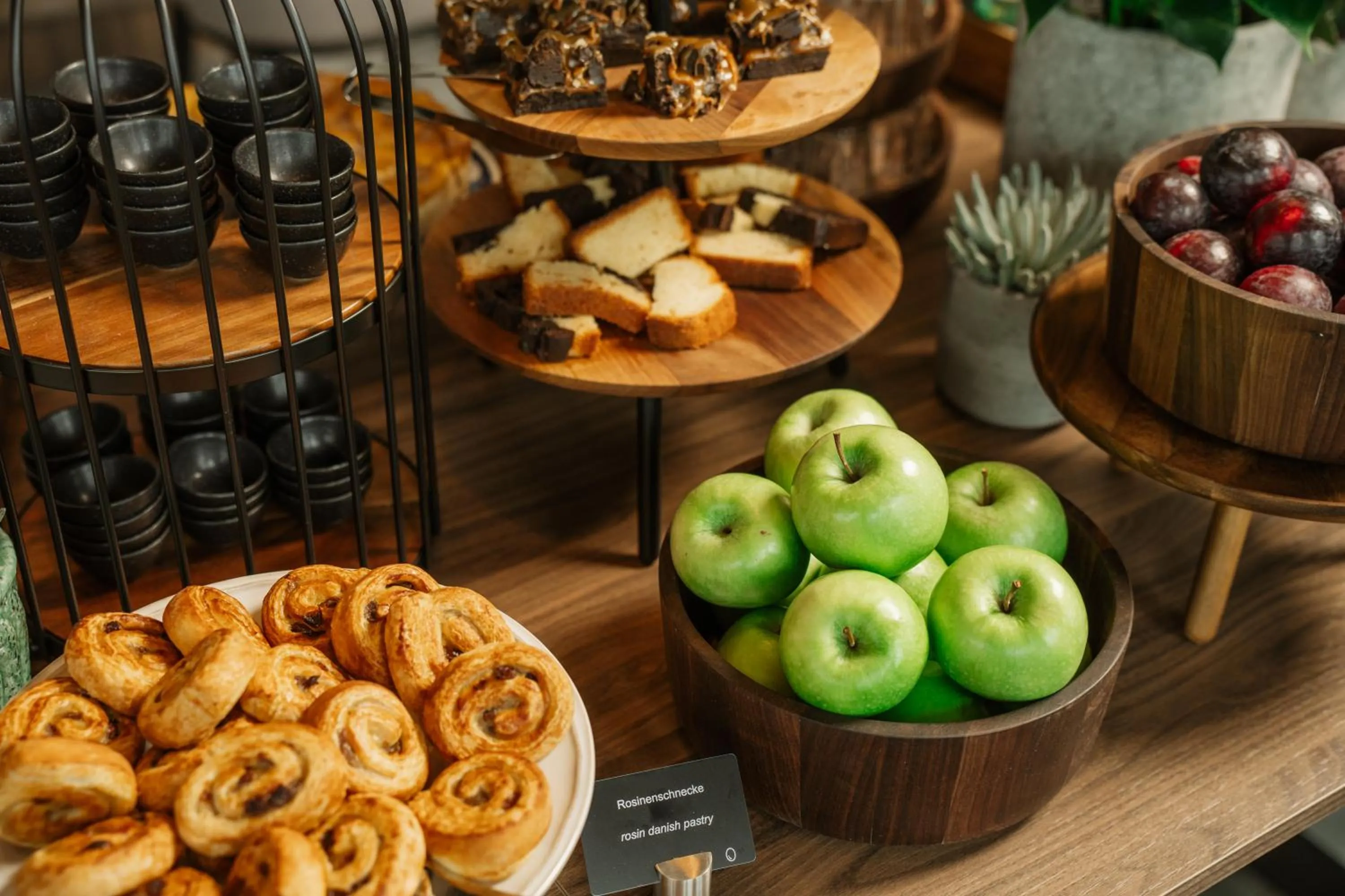 Breakfast in Radisson Blu Hotel Frankfurt