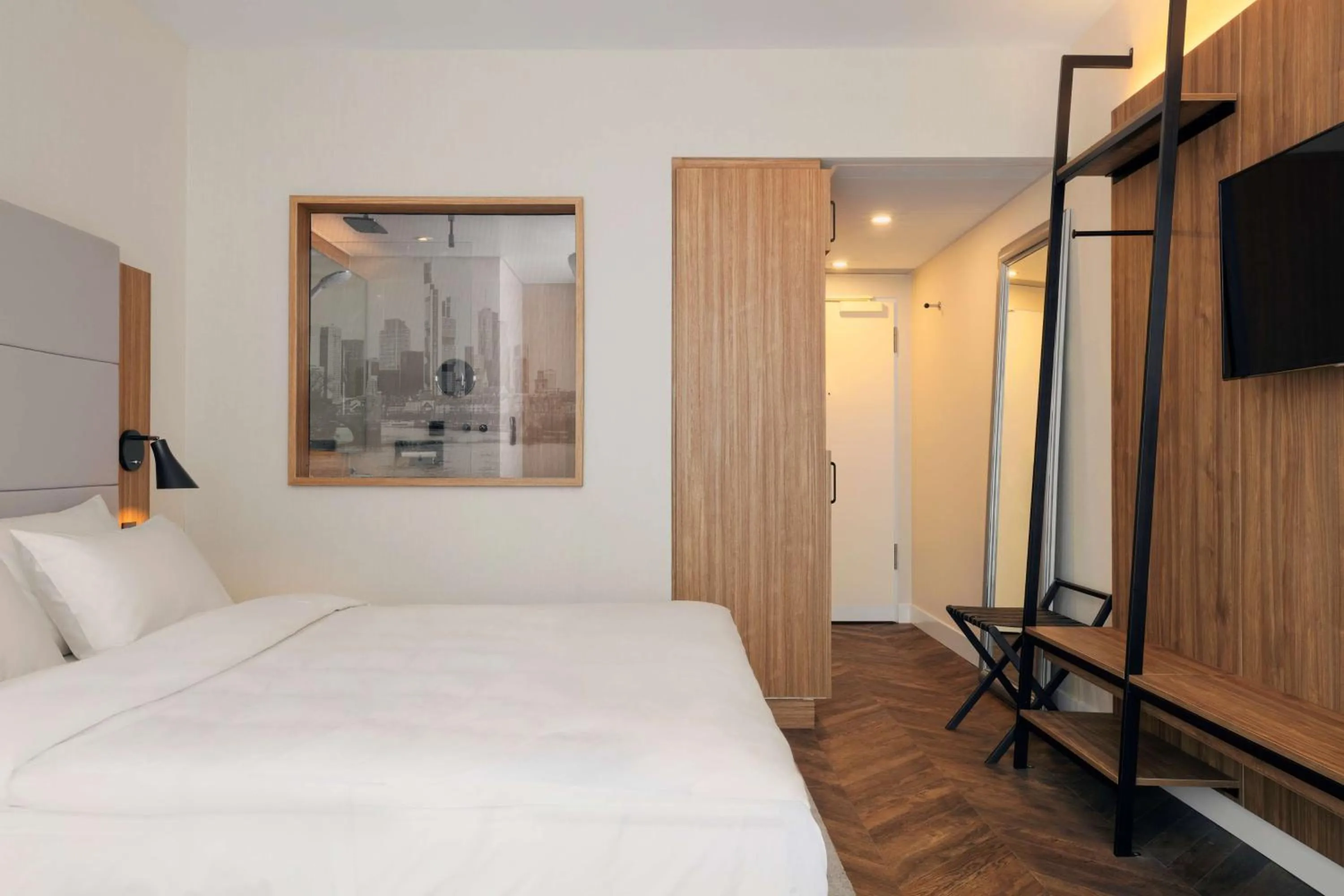 Bedroom, Bed in Radisson Blu Hotel Frankfurt