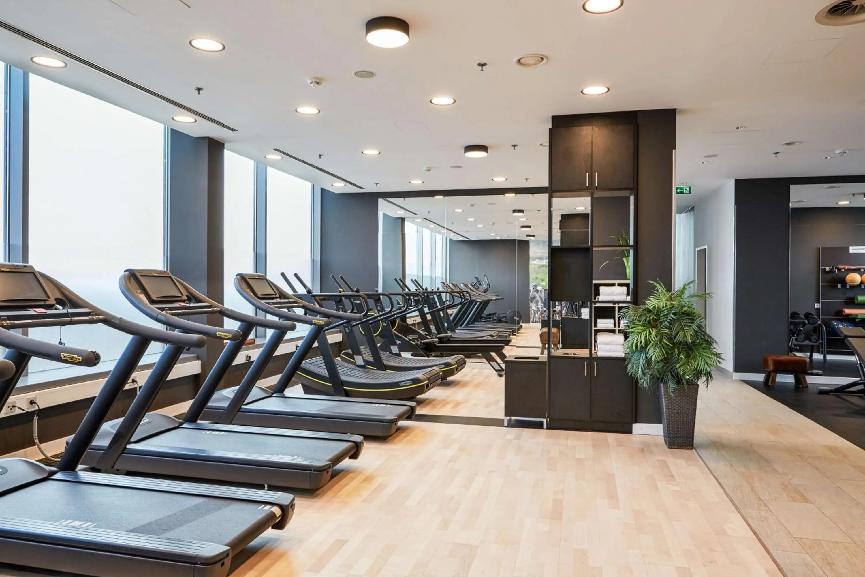 Spa and wellness centre/facilities in Radisson Blu Hotel Frankfurt
