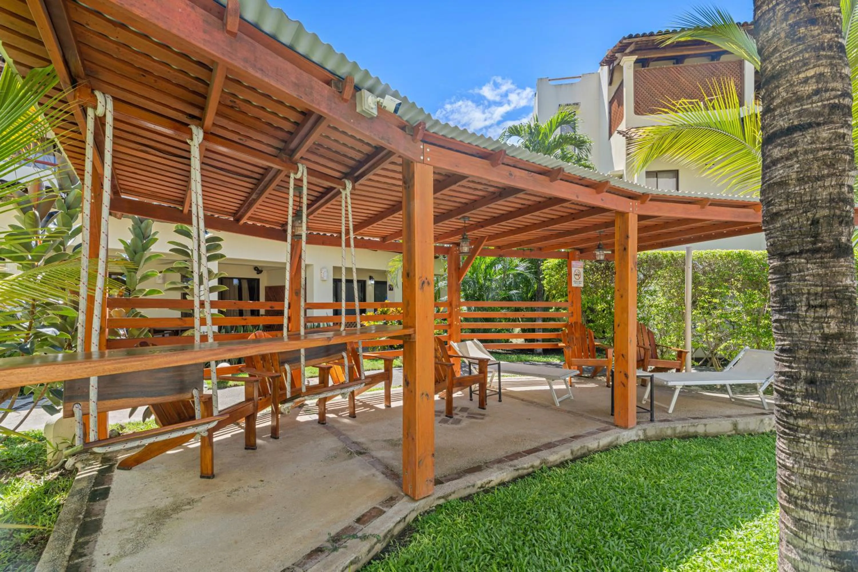 Pool view in Tropical Gardens Suites and Apartments