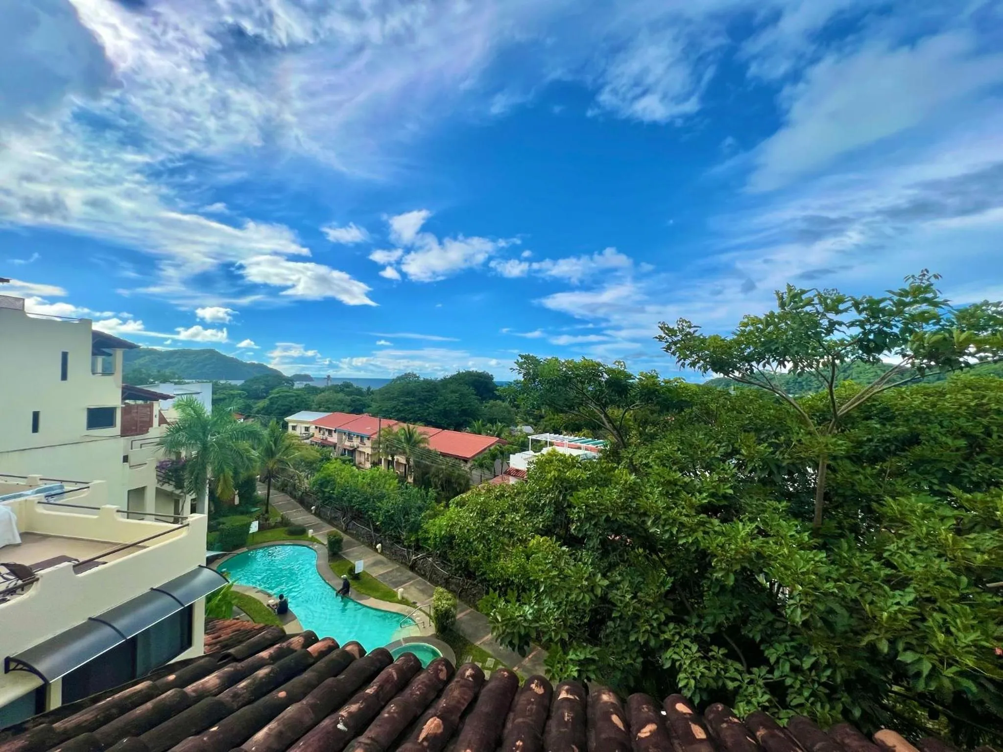 Pool view in Tropical Gardens Suites and Apartments