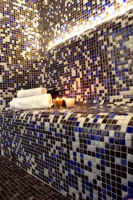 Steam room in Hotel & Spa Villa de Mestas