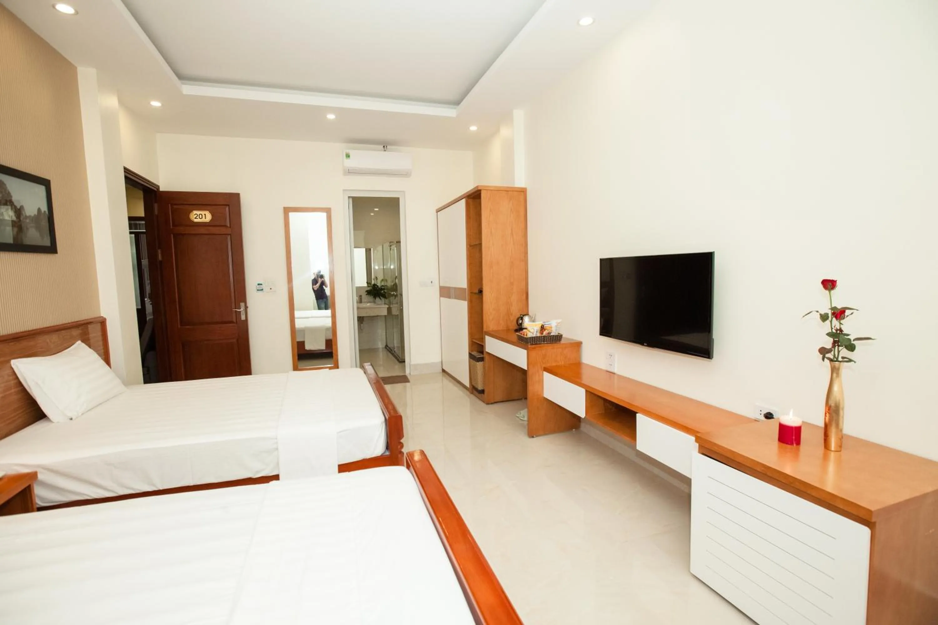 Bed in HalongSeoul Hotel