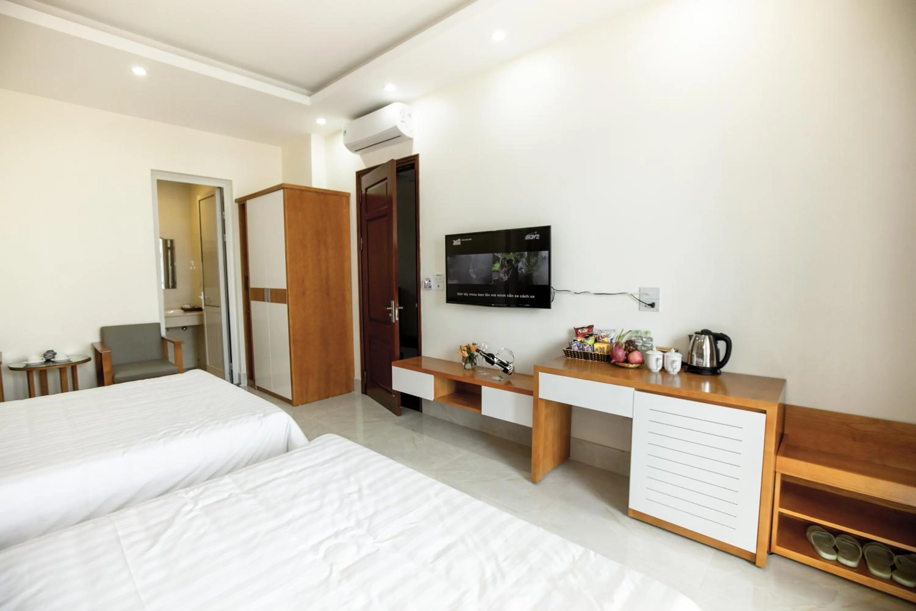 Bed in HalongSeoul Hotel