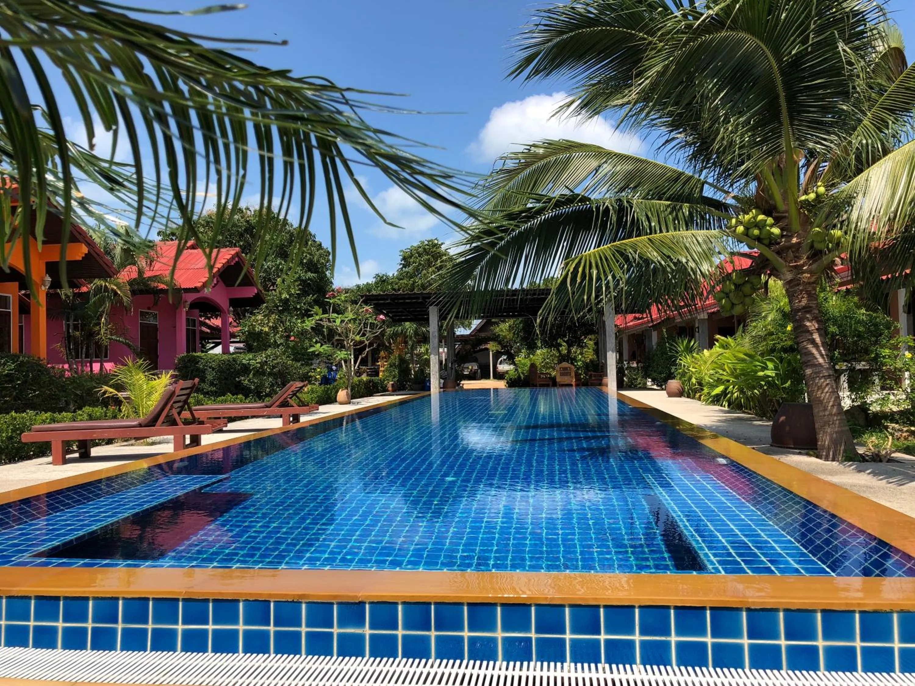 Swimming pool in Baan Archa Samui