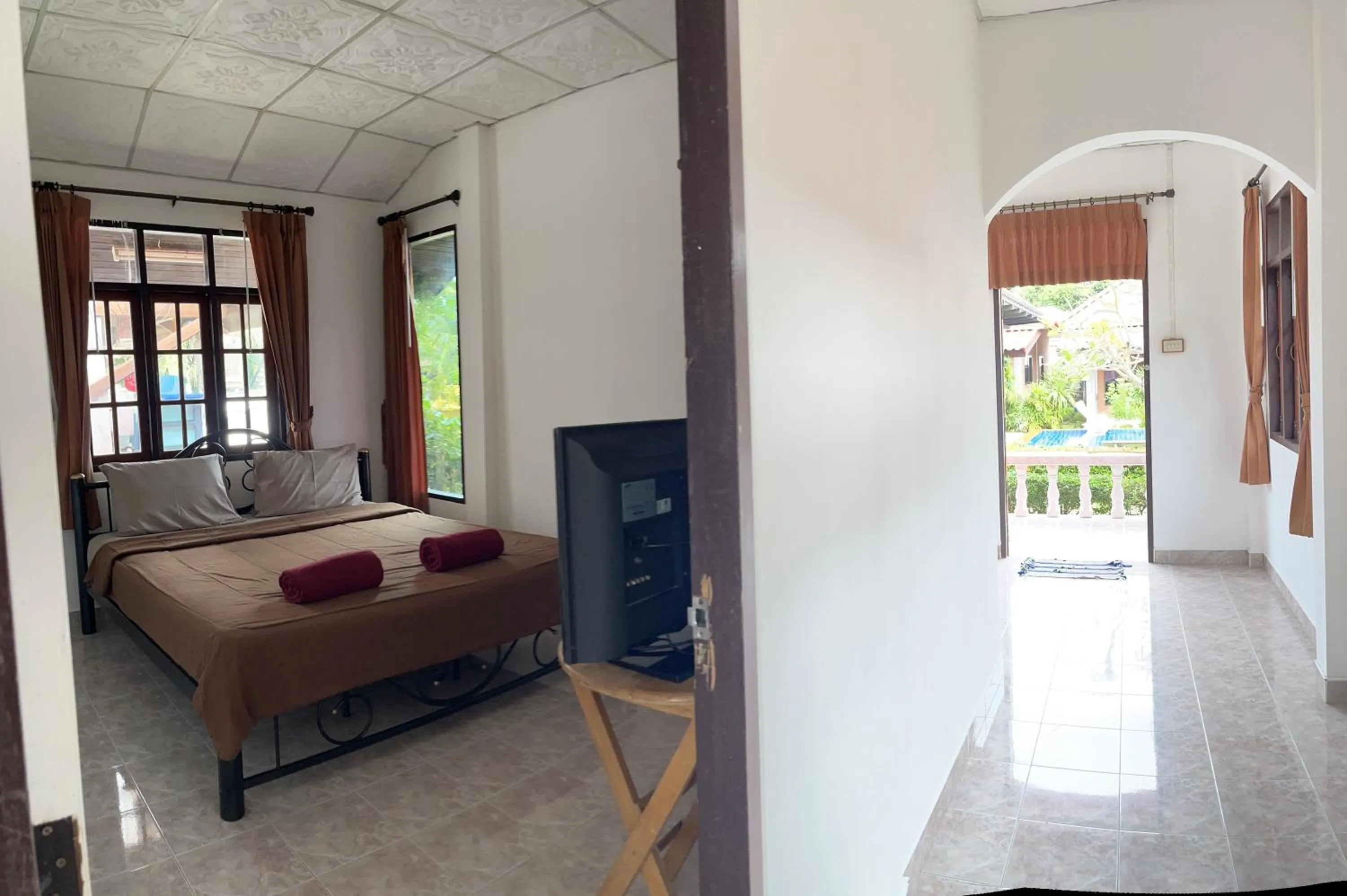 Bed in Baan Archa Samui