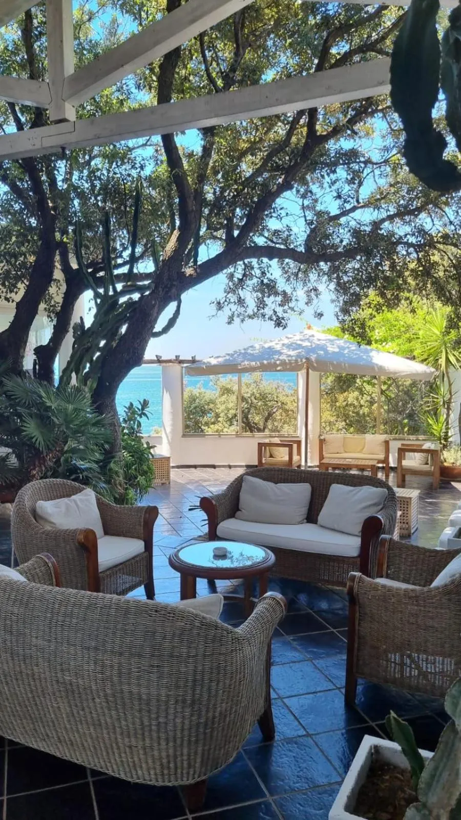 Balcony/Terrace in Hotel Punta Rossa