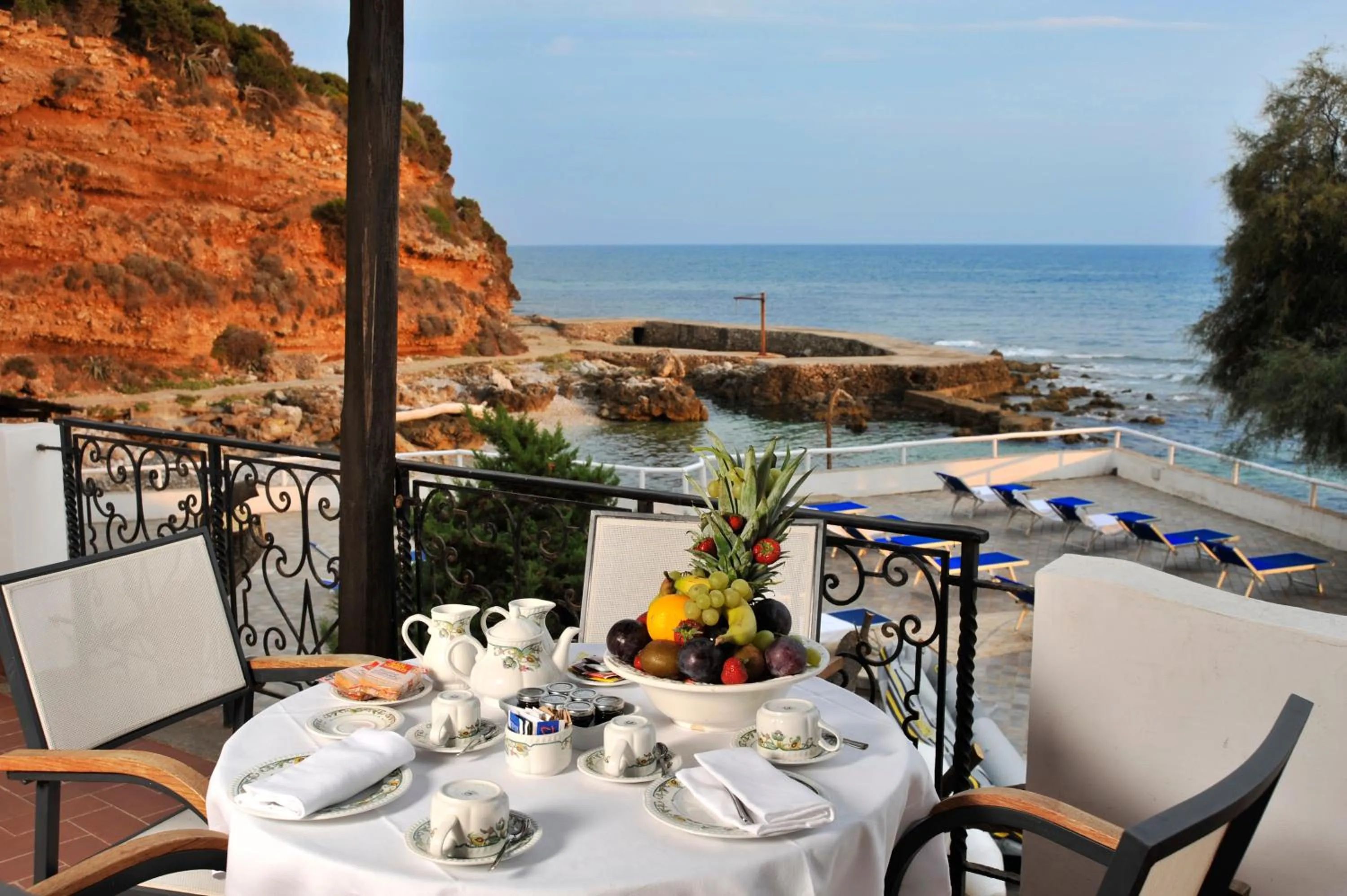 Balcony/Terrace in Hotel Punta Rossa