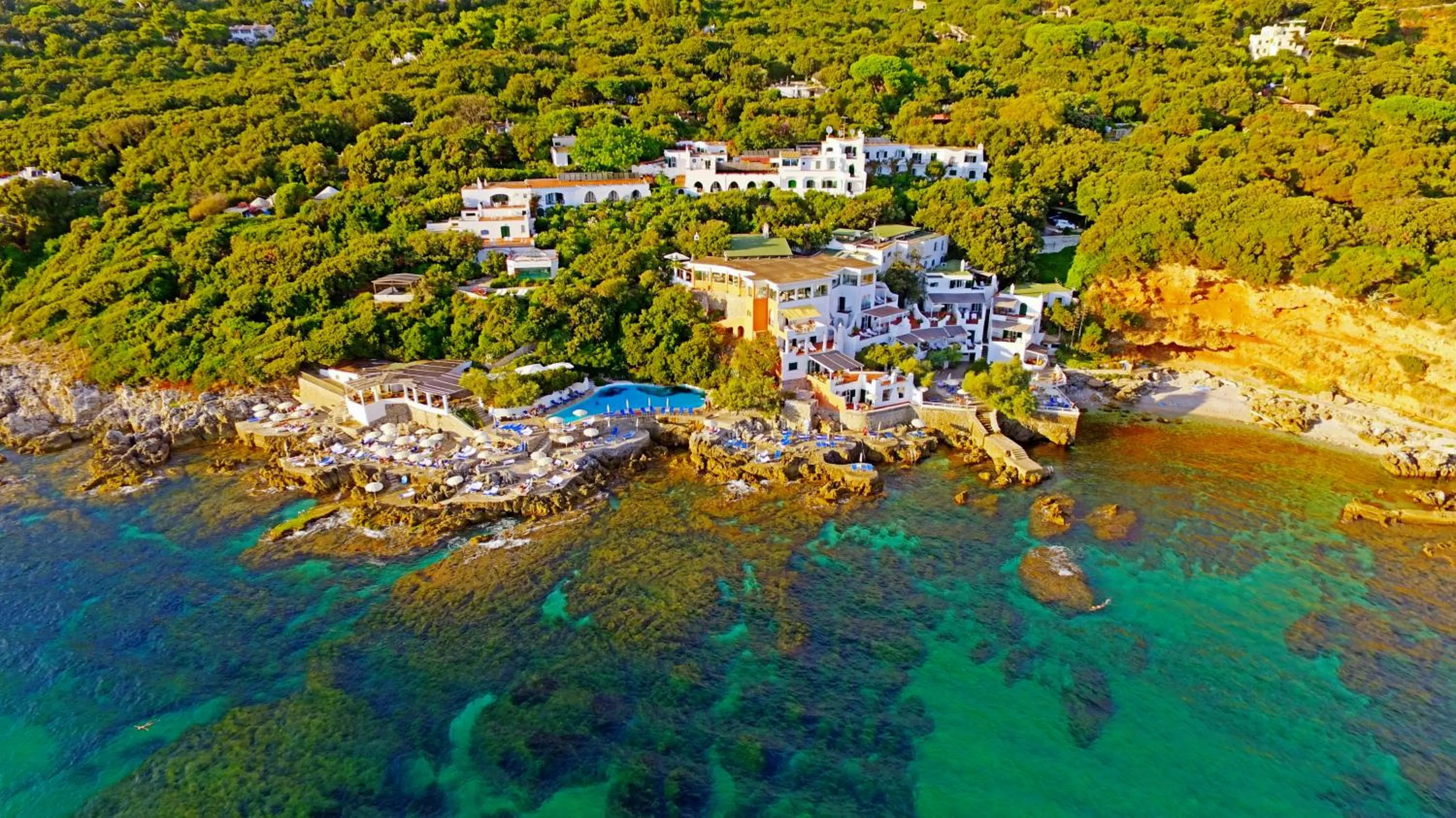Bird's eye view in Hotel Punta Rossa