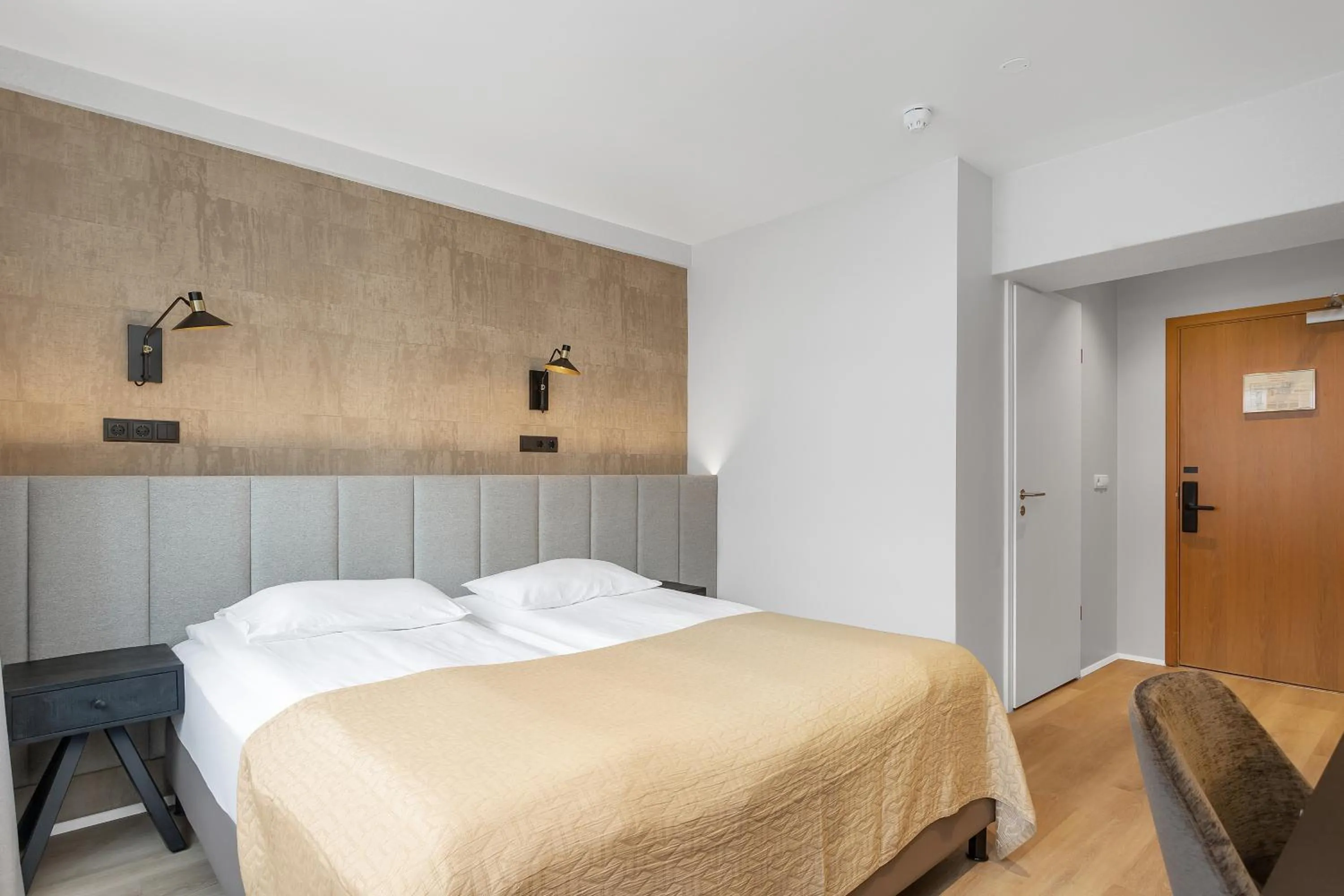 Bed in Alva Hotel Brautarholt