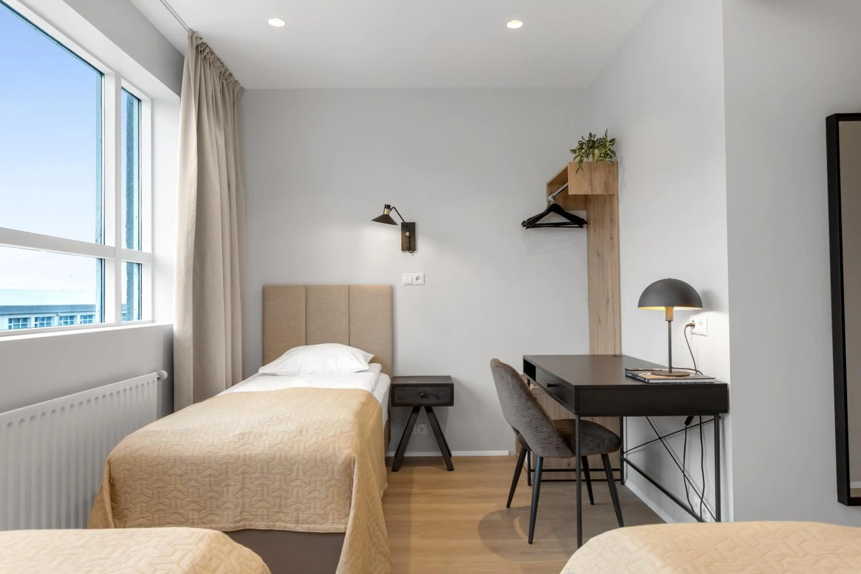 Bed in Alva Hotel Brautarholt