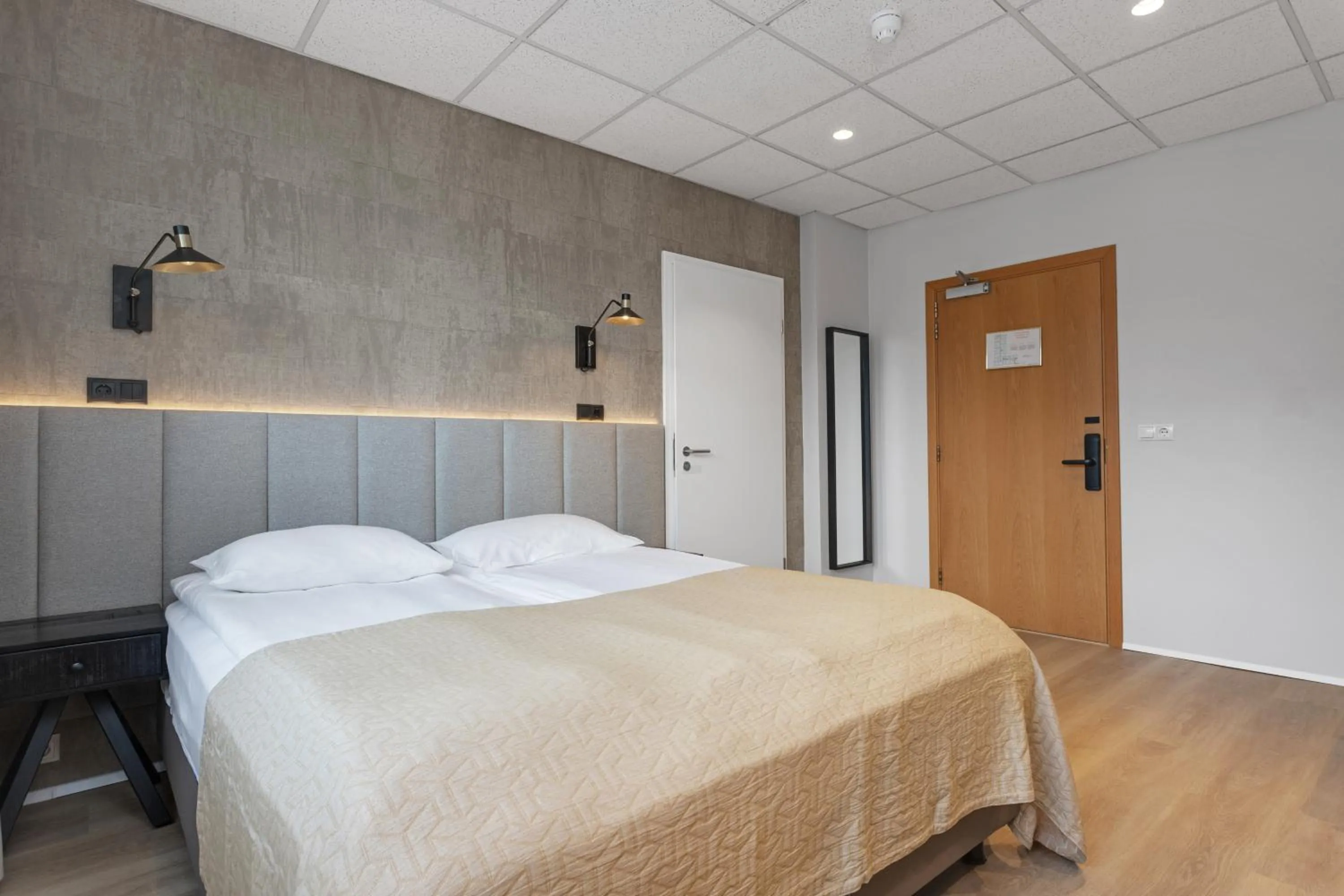 Bed in Alva Hotel Brautarholt