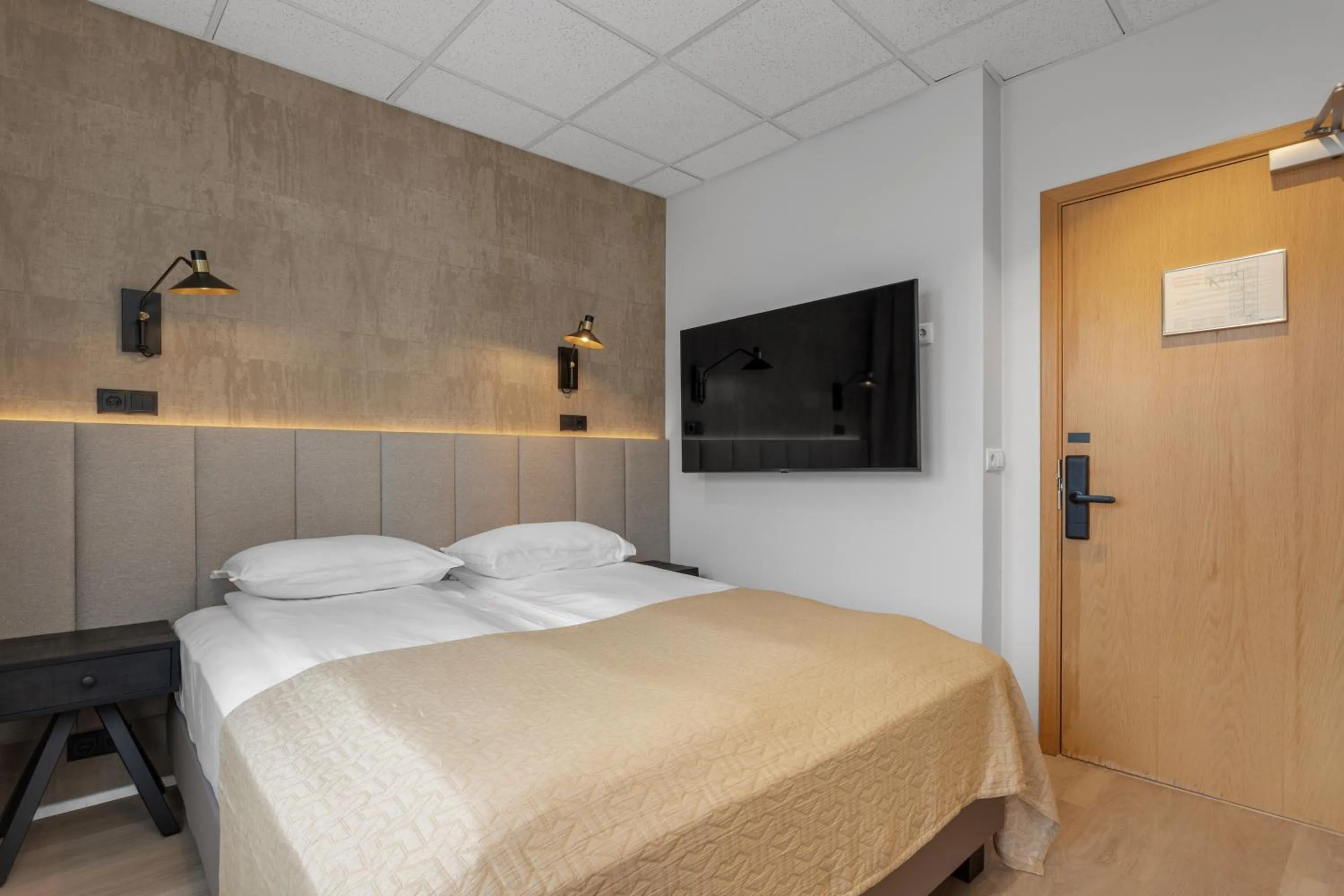 Bed in Alva Hotel Brautarholt