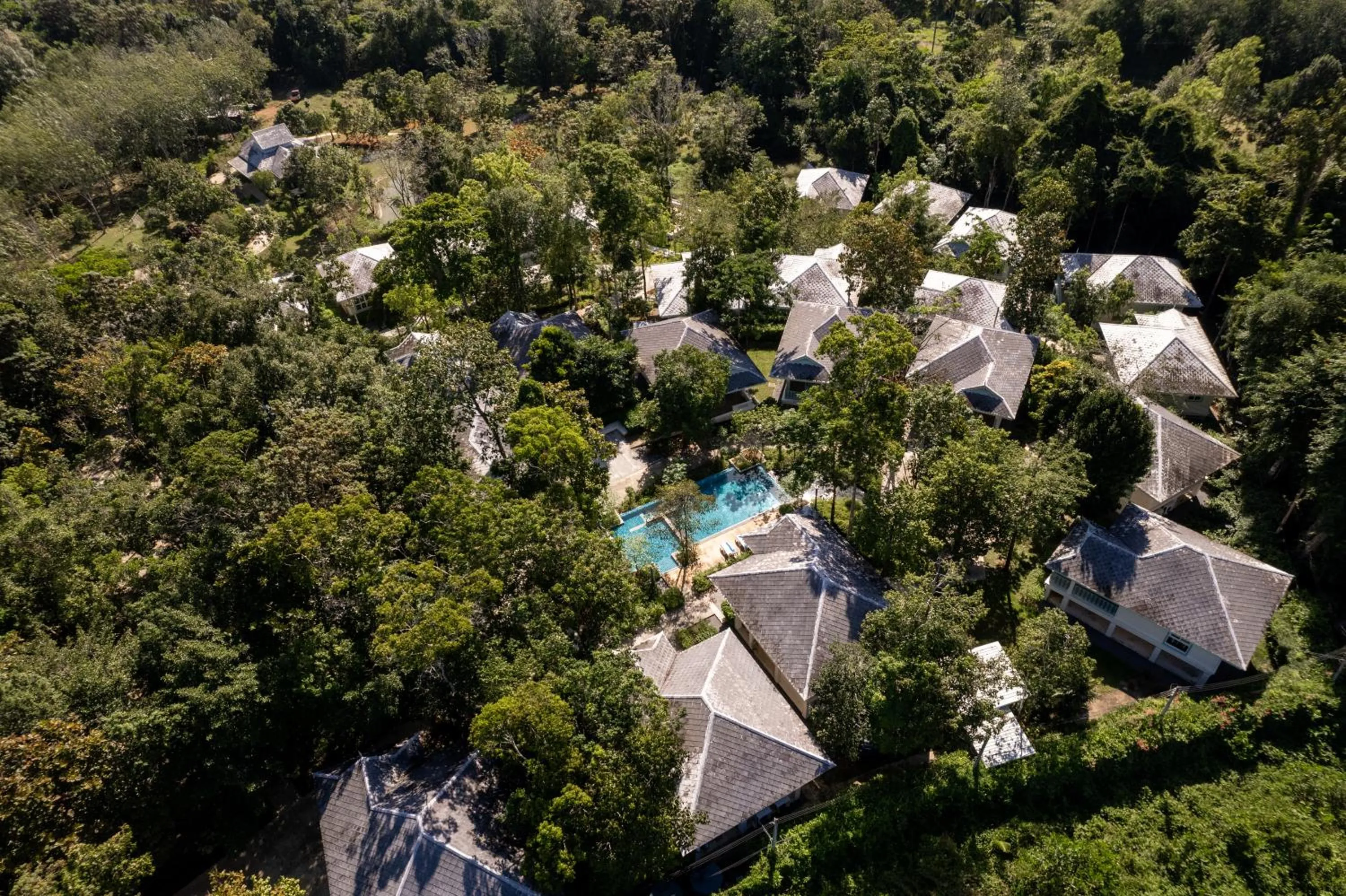 Natural landscape in Na Sook Wellness Resort