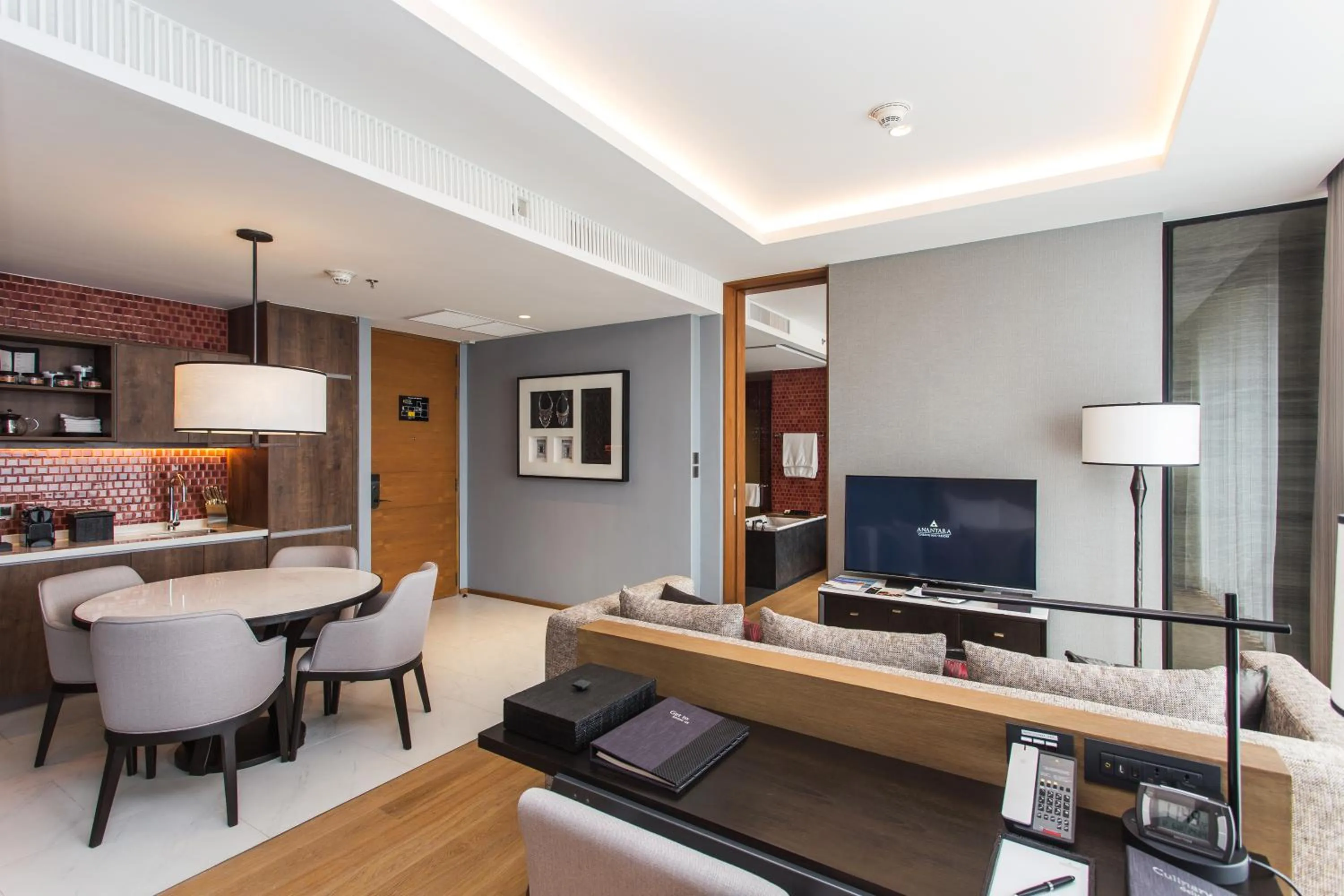 Bathroom in Anantara Chiang Mai Serviced Suites