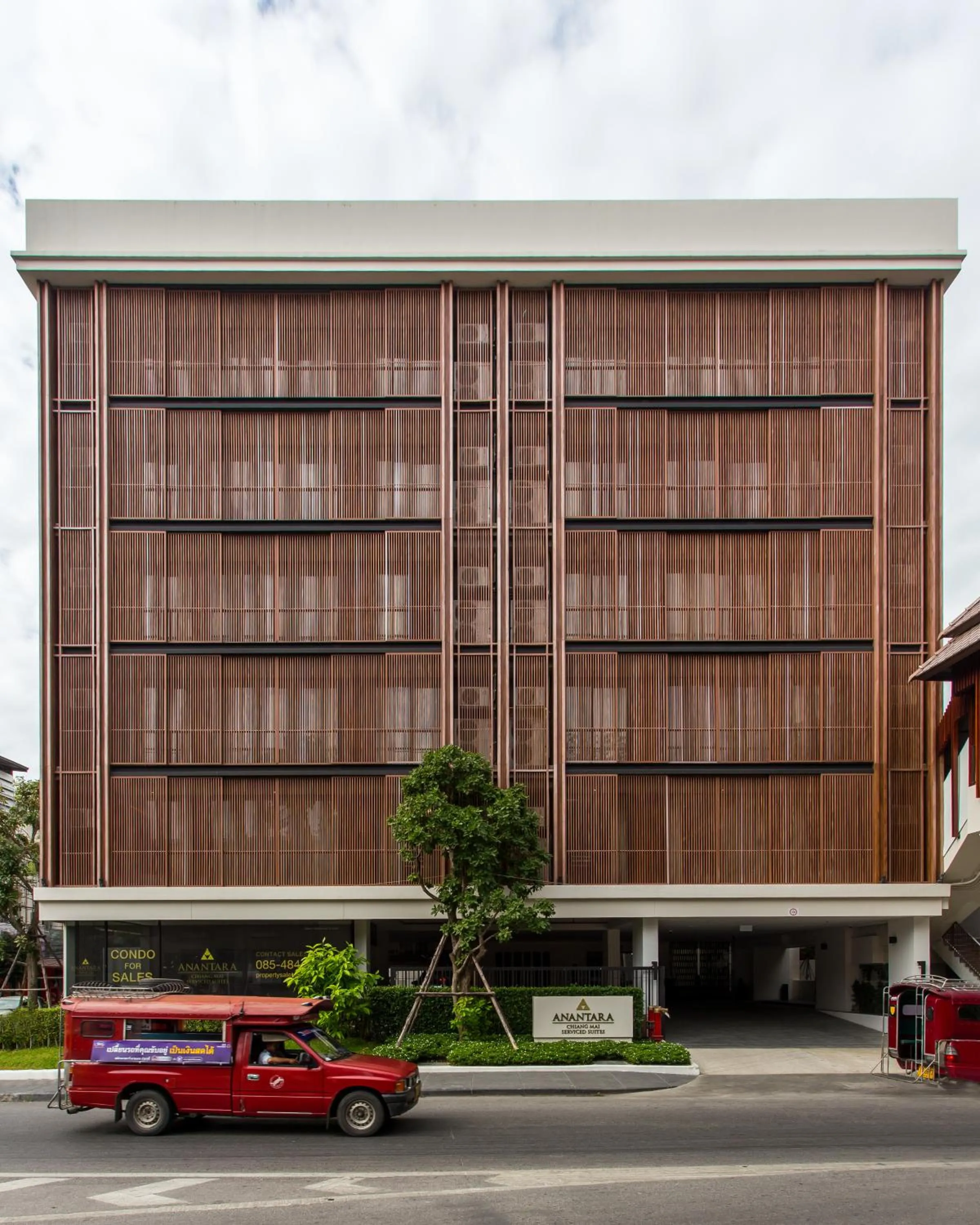 Property building in Anantara Chiang Mai Serviced Suites