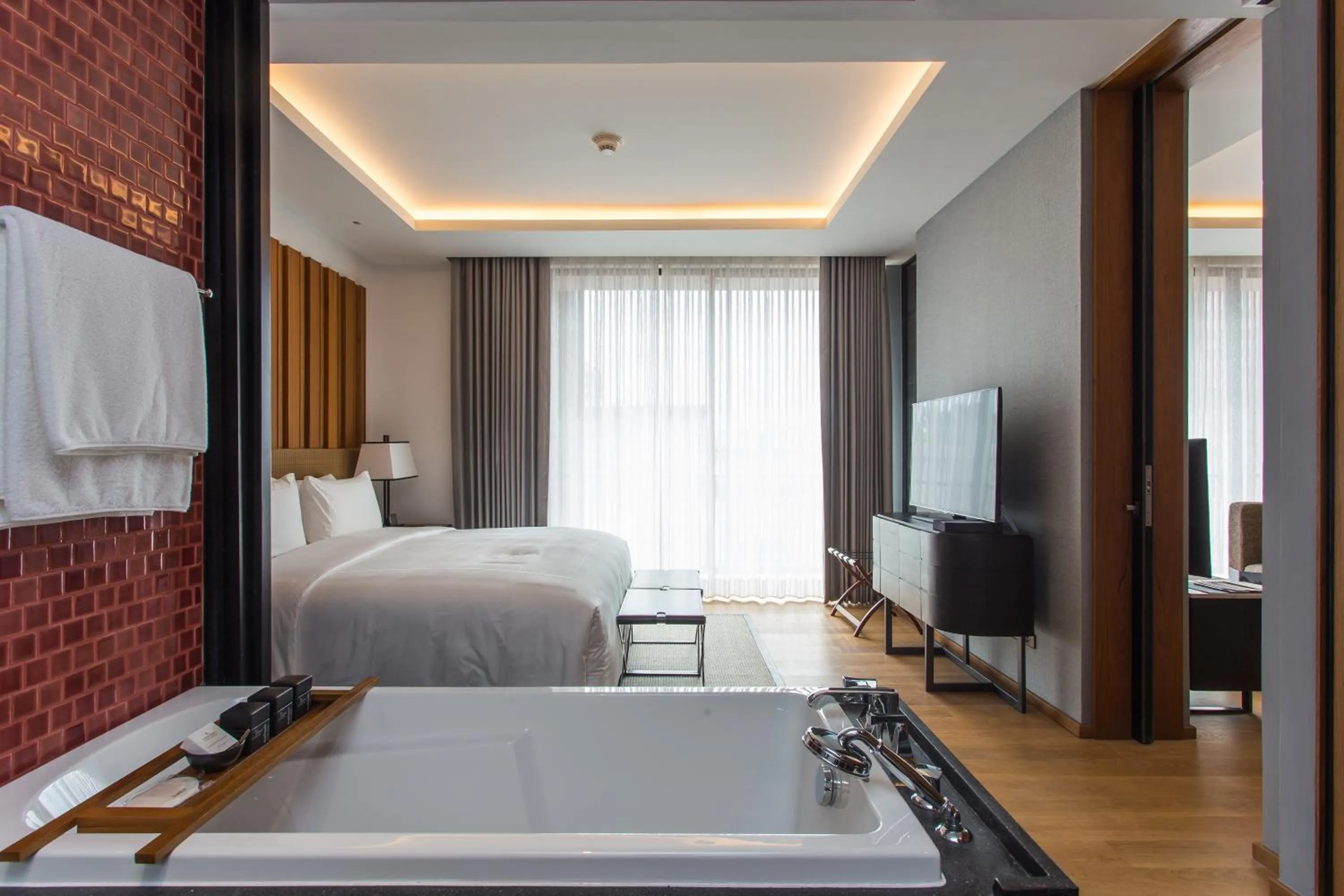 People, Bed in Anantara Chiang Mai Serviced Suites