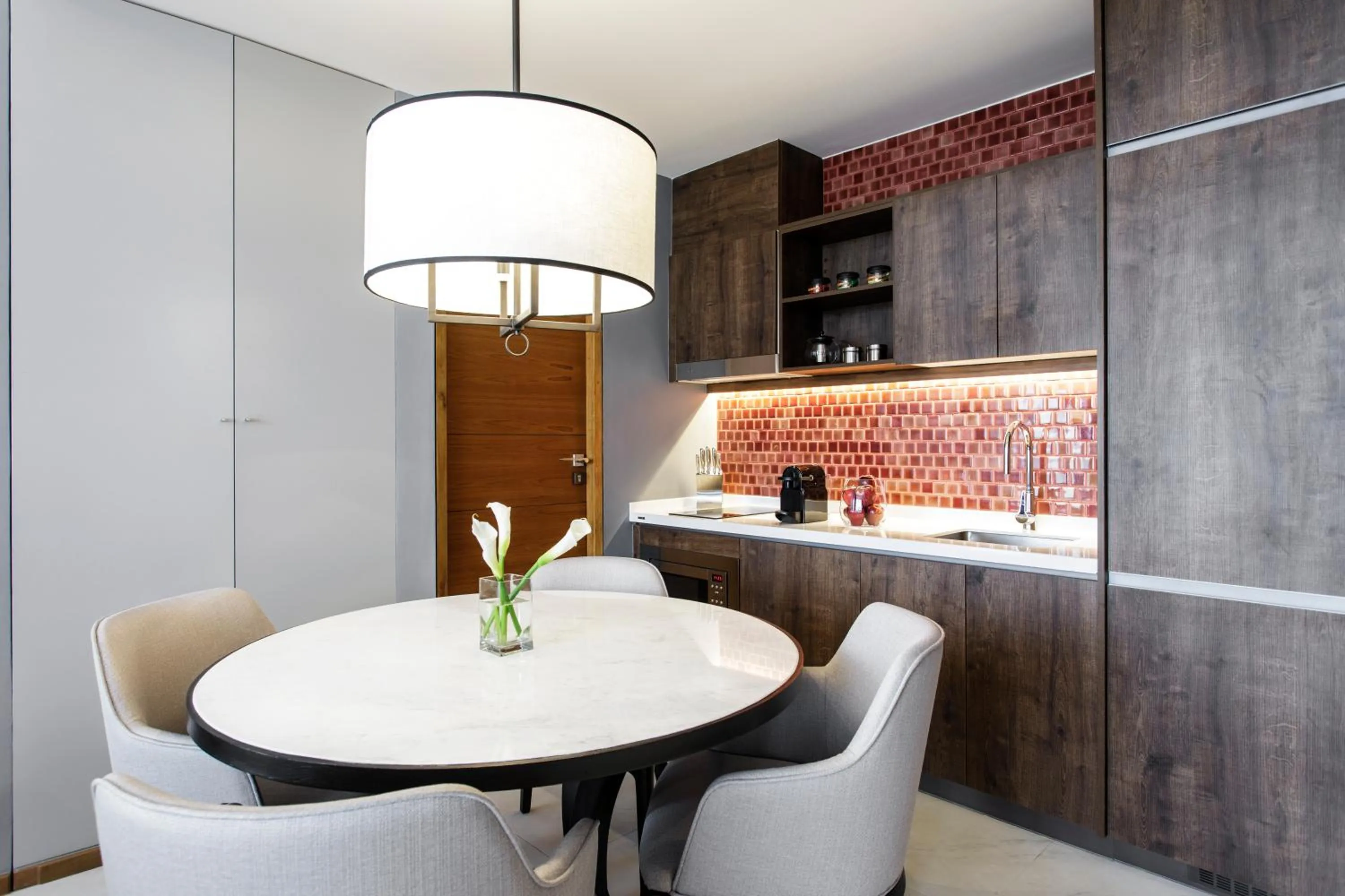 Kitchen or kitchenette in Anantara Chiang Mai Serviced Suites