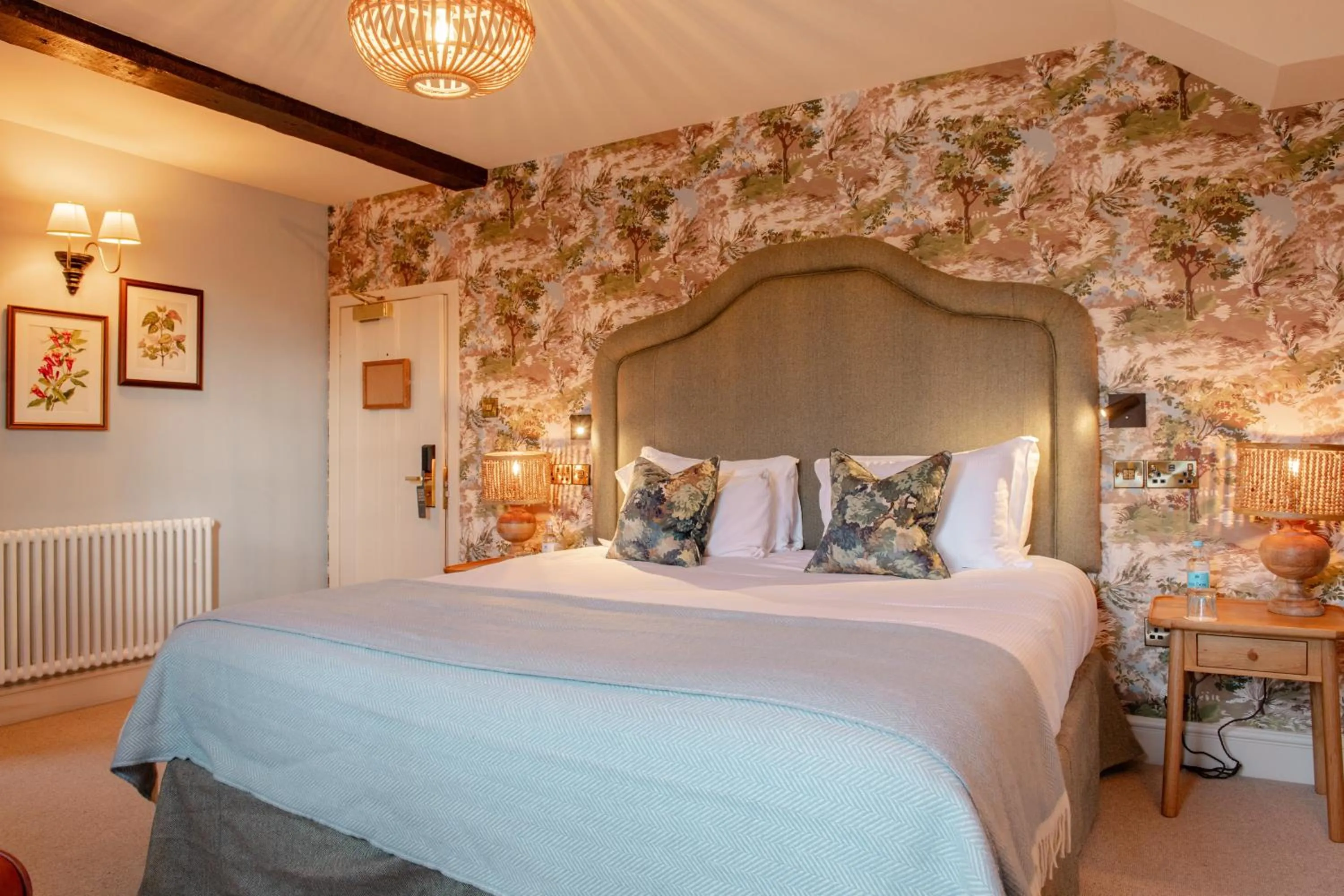 Bed in The Manor House Hotel