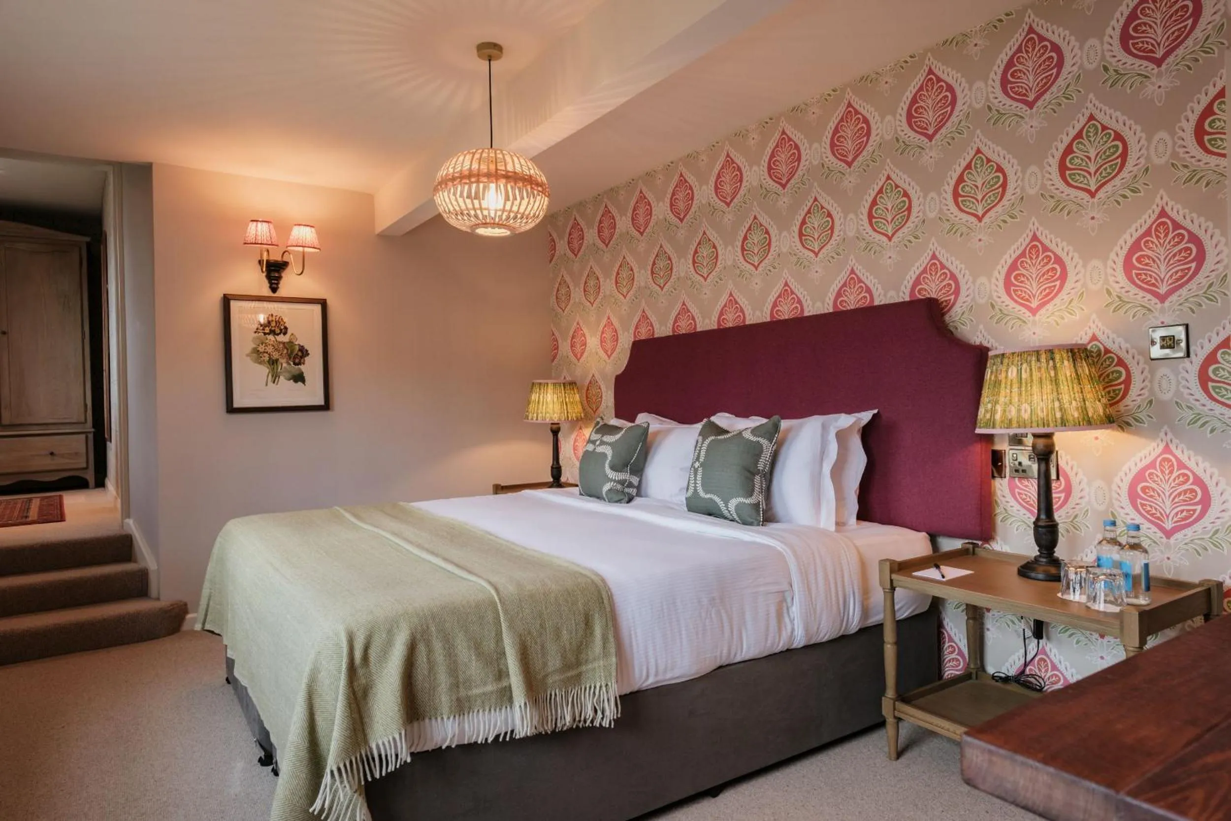 Bed in The Manor House Hotel