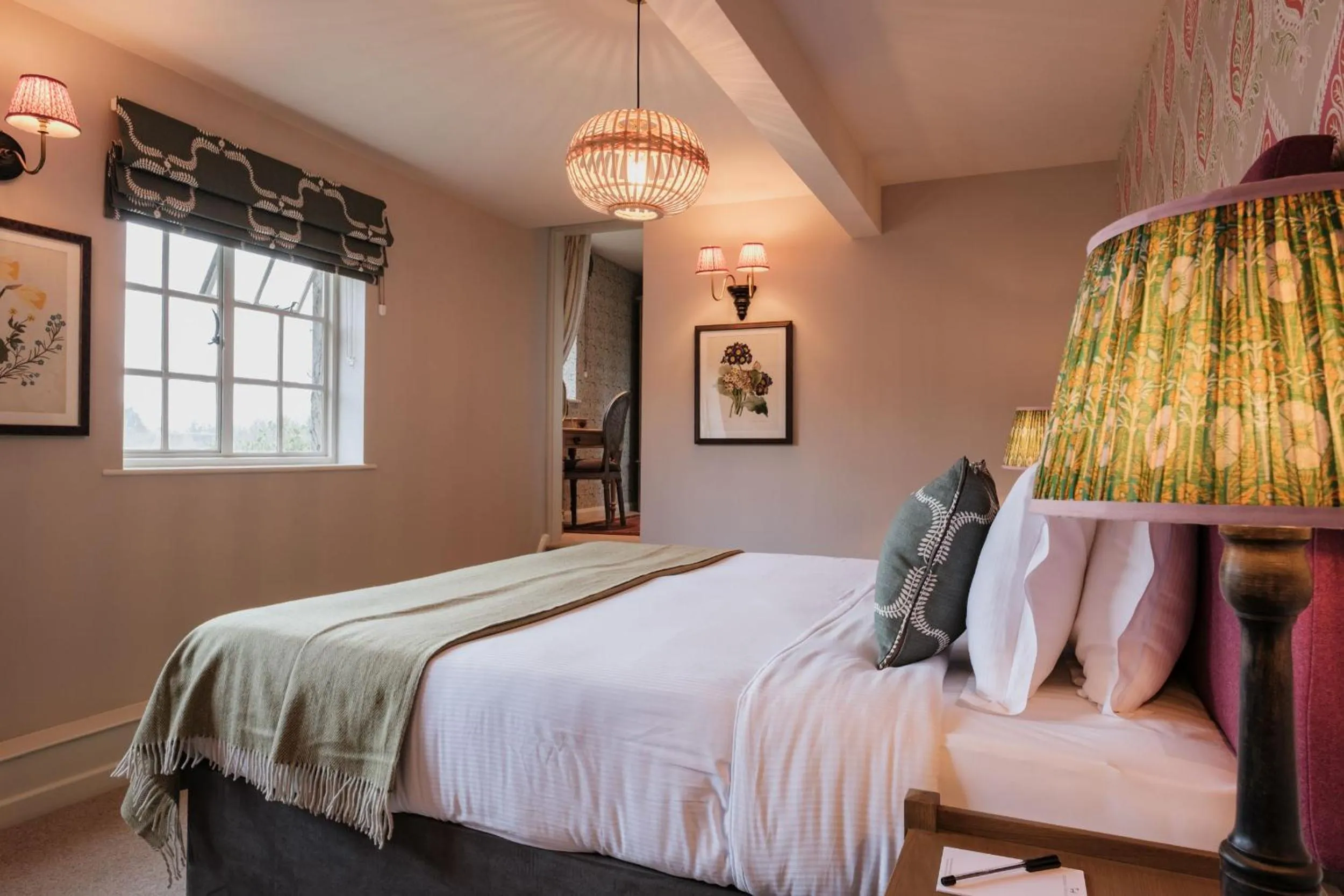 Bed in The Manor House Hotel