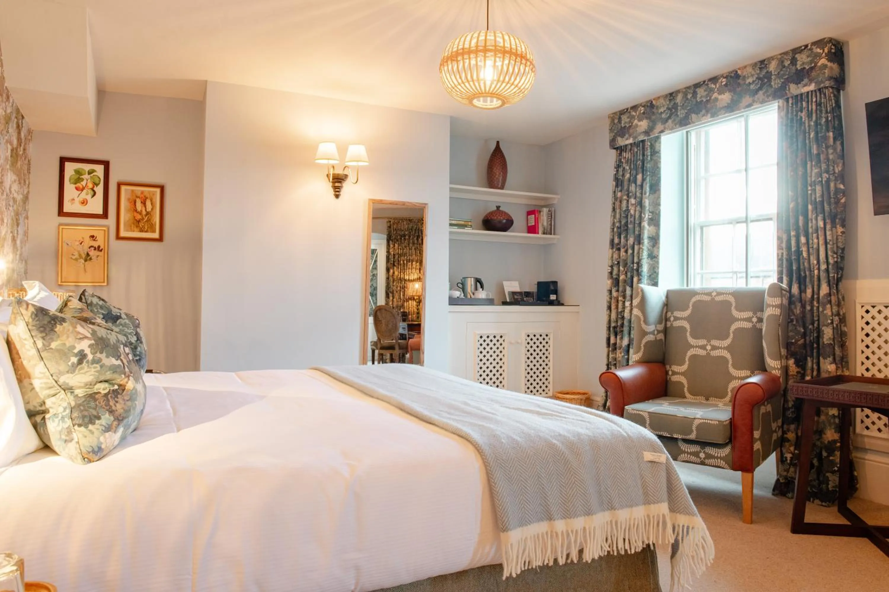 Bed in The Manor House Hotel