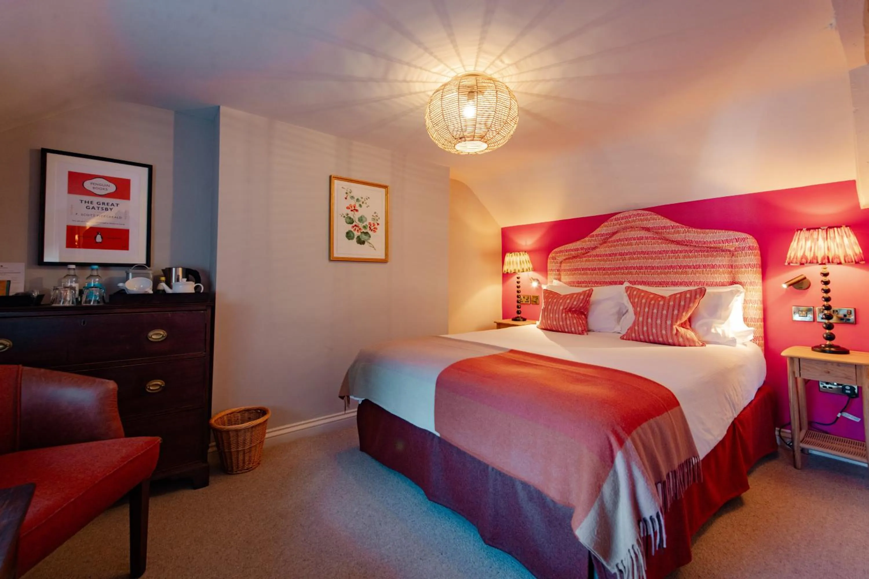 Bed in The Manor House Hotel