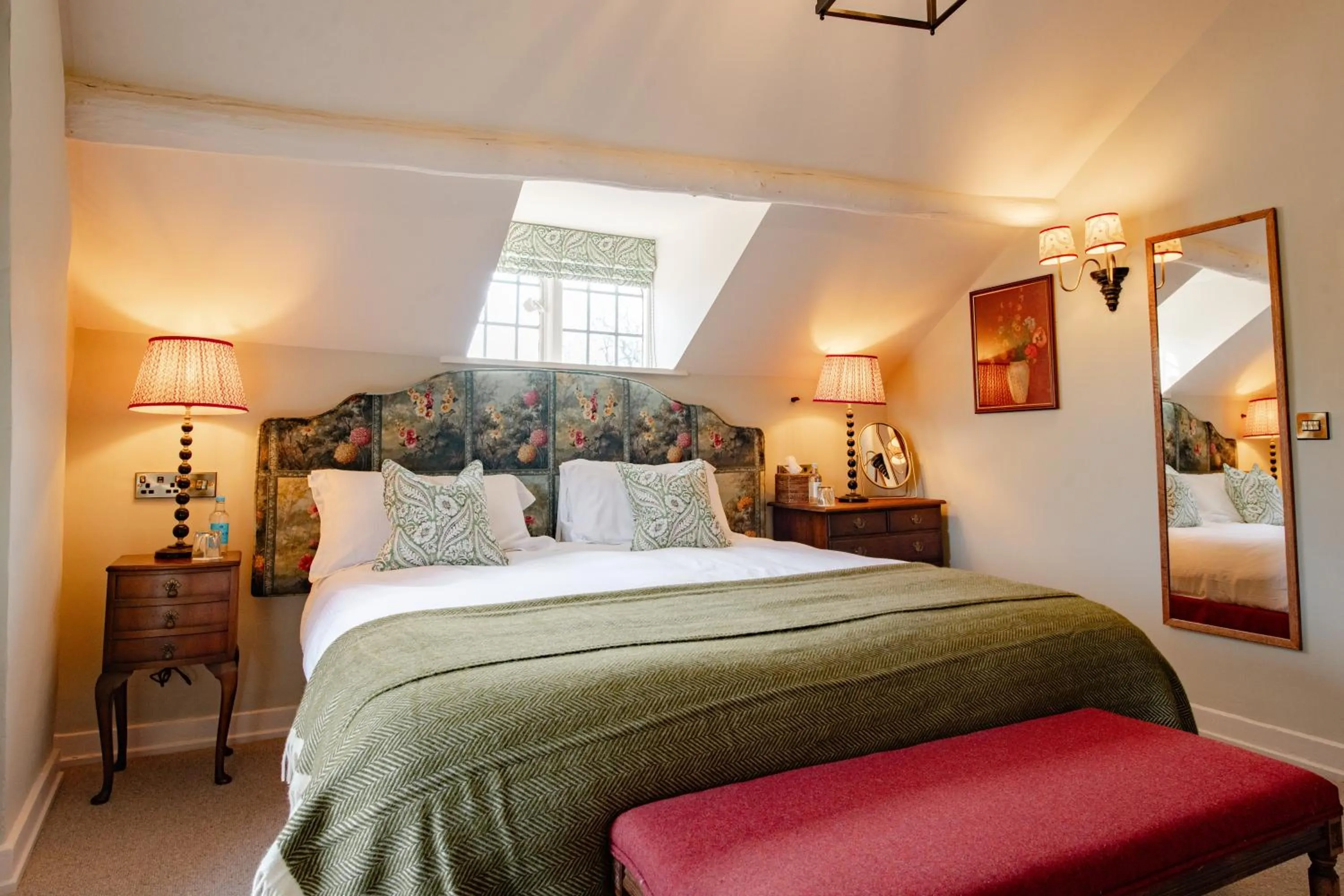 Bed in The Manor House Hotel