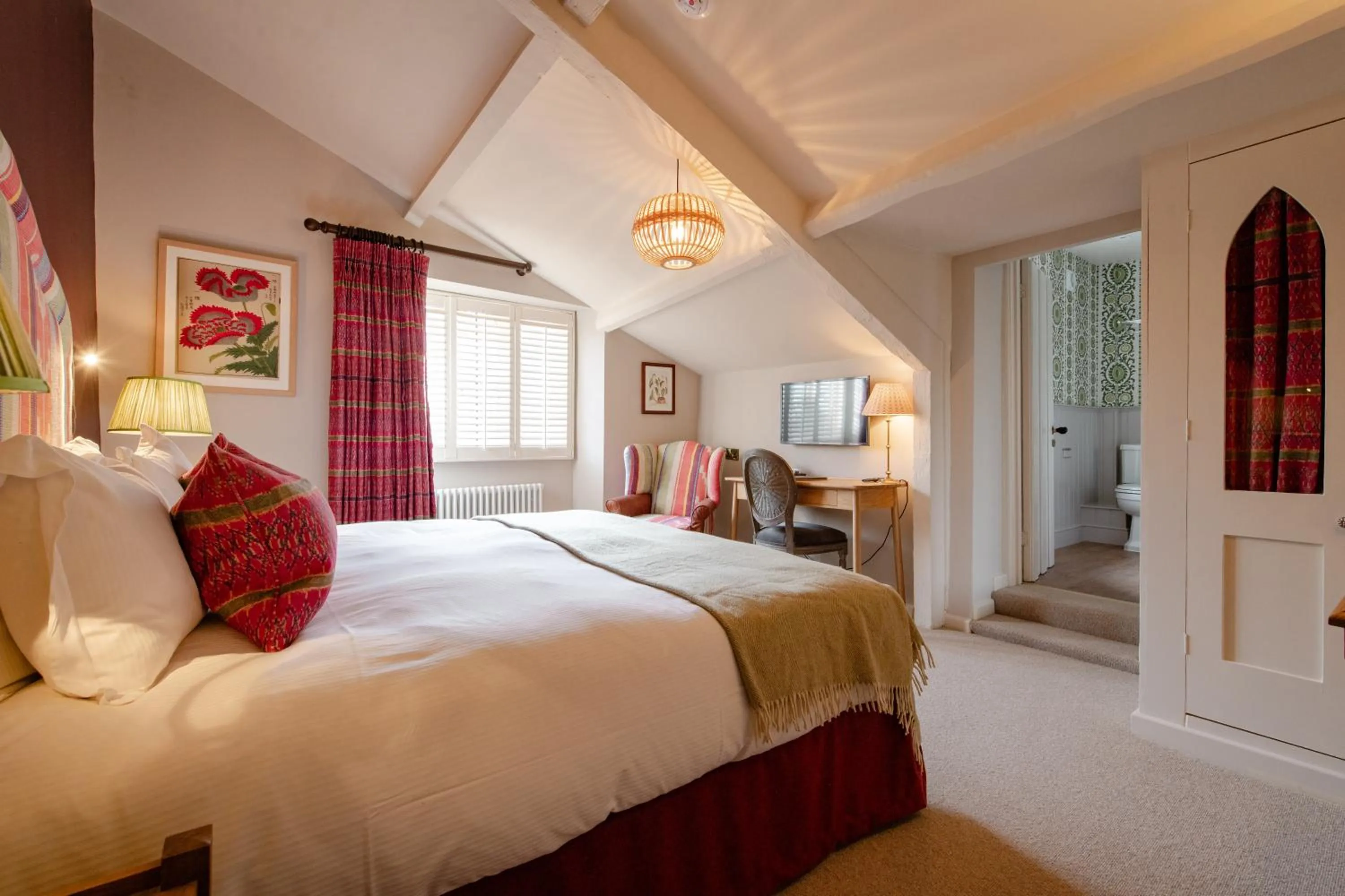 Bed in The Manor House Hotel