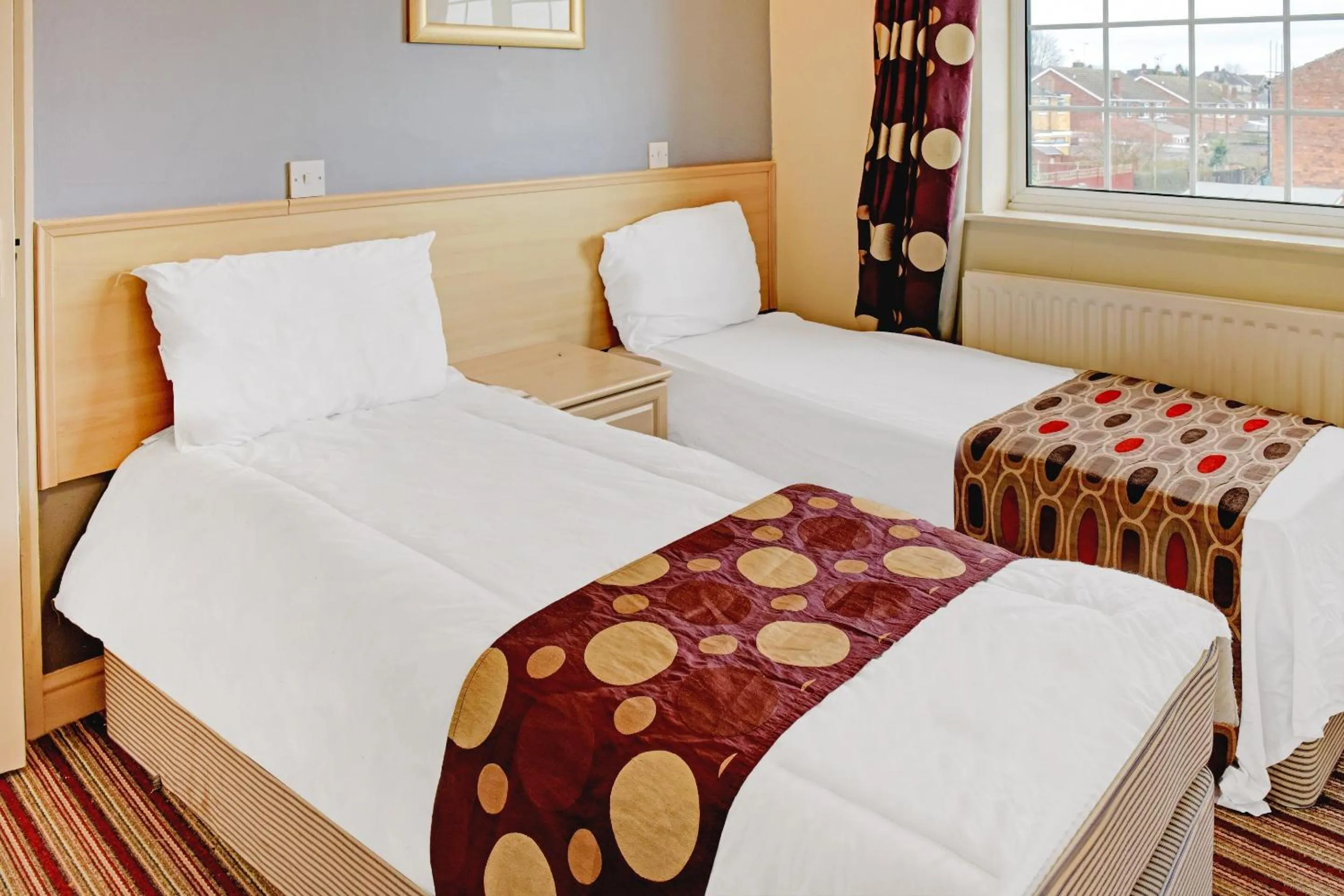 Bedroom in Shilton Inn By OYO Leicester