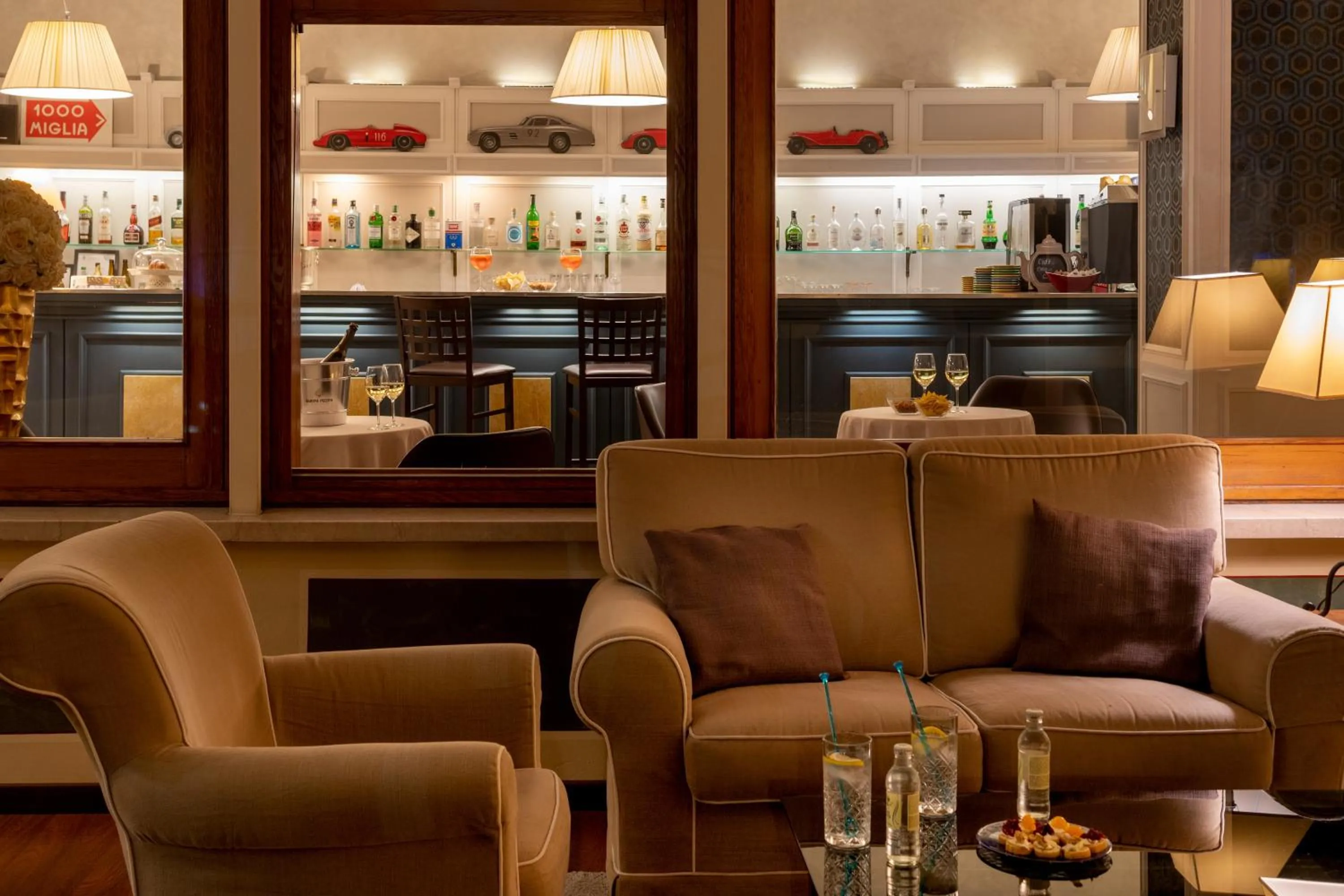 Lounge or bar in Hotel Ambasciatori