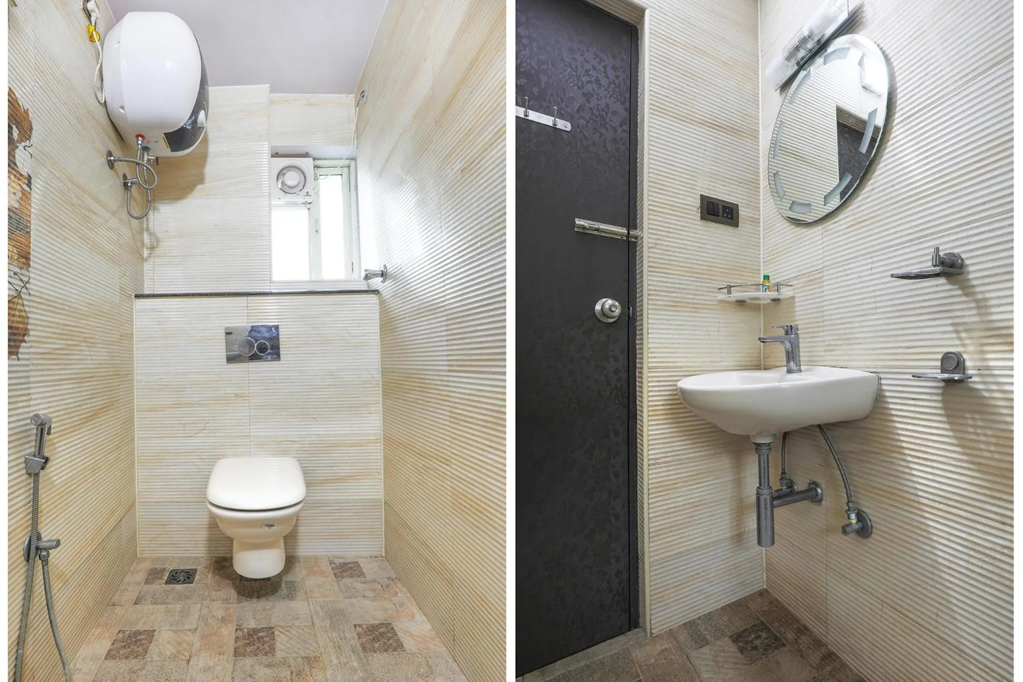 Toilet in FabHotel Frazer Suites - Nr Bangalore Cantt Railway Station