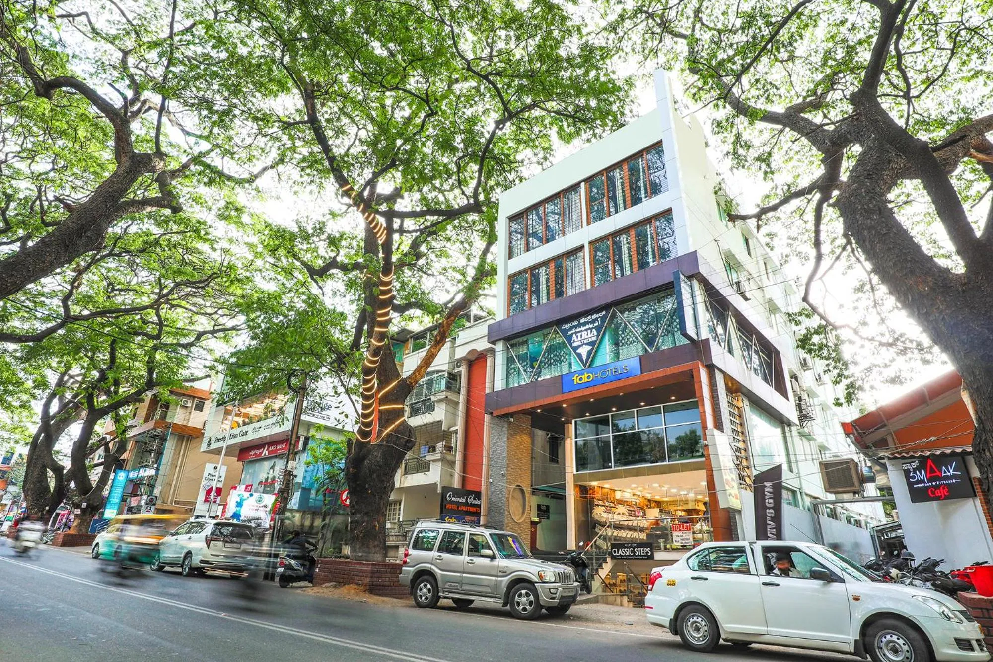 Facade/entrance in FabHotel Frazer Suites - Nr Bangalore Cantt Railway Station
