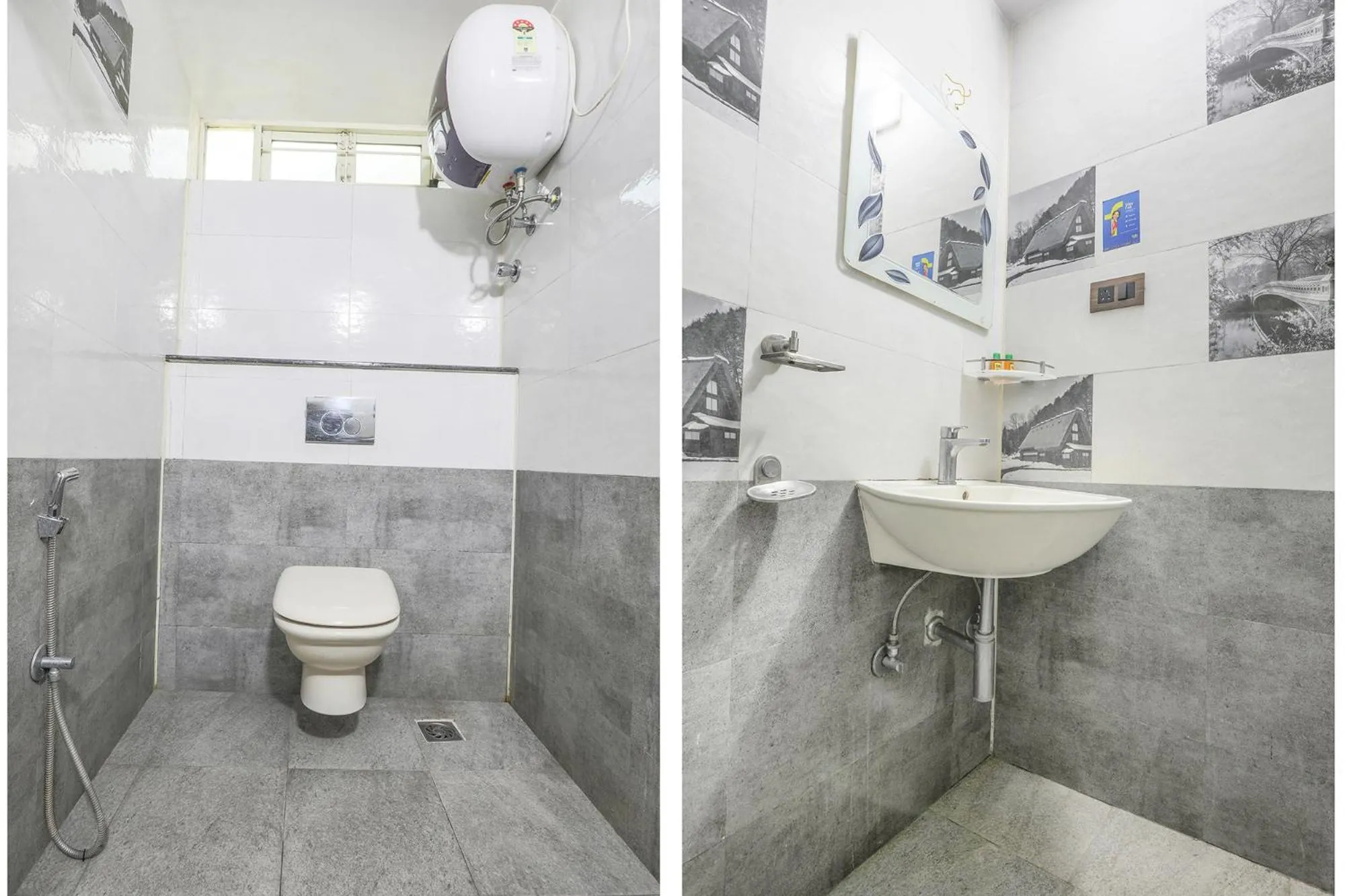 Toilet in FabHotel Frazer Suites - Nr Bangalore Cantt Railway Station