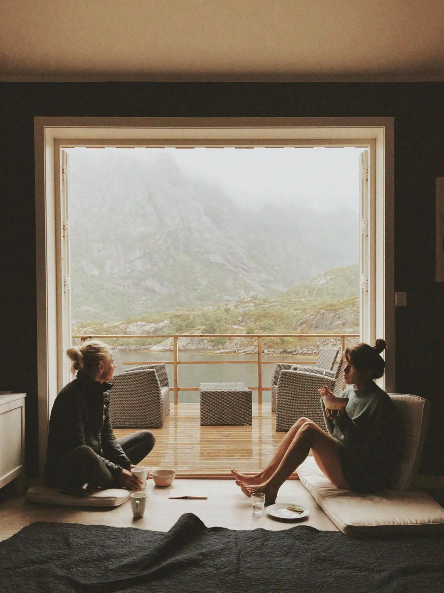 Property building in Lofoten Apartments