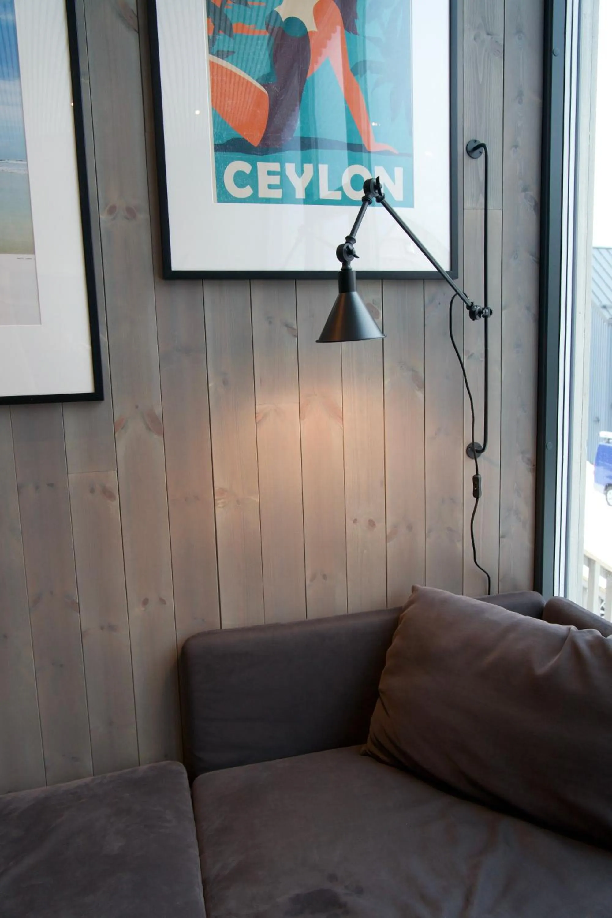 Living room in Lofoten Apartments