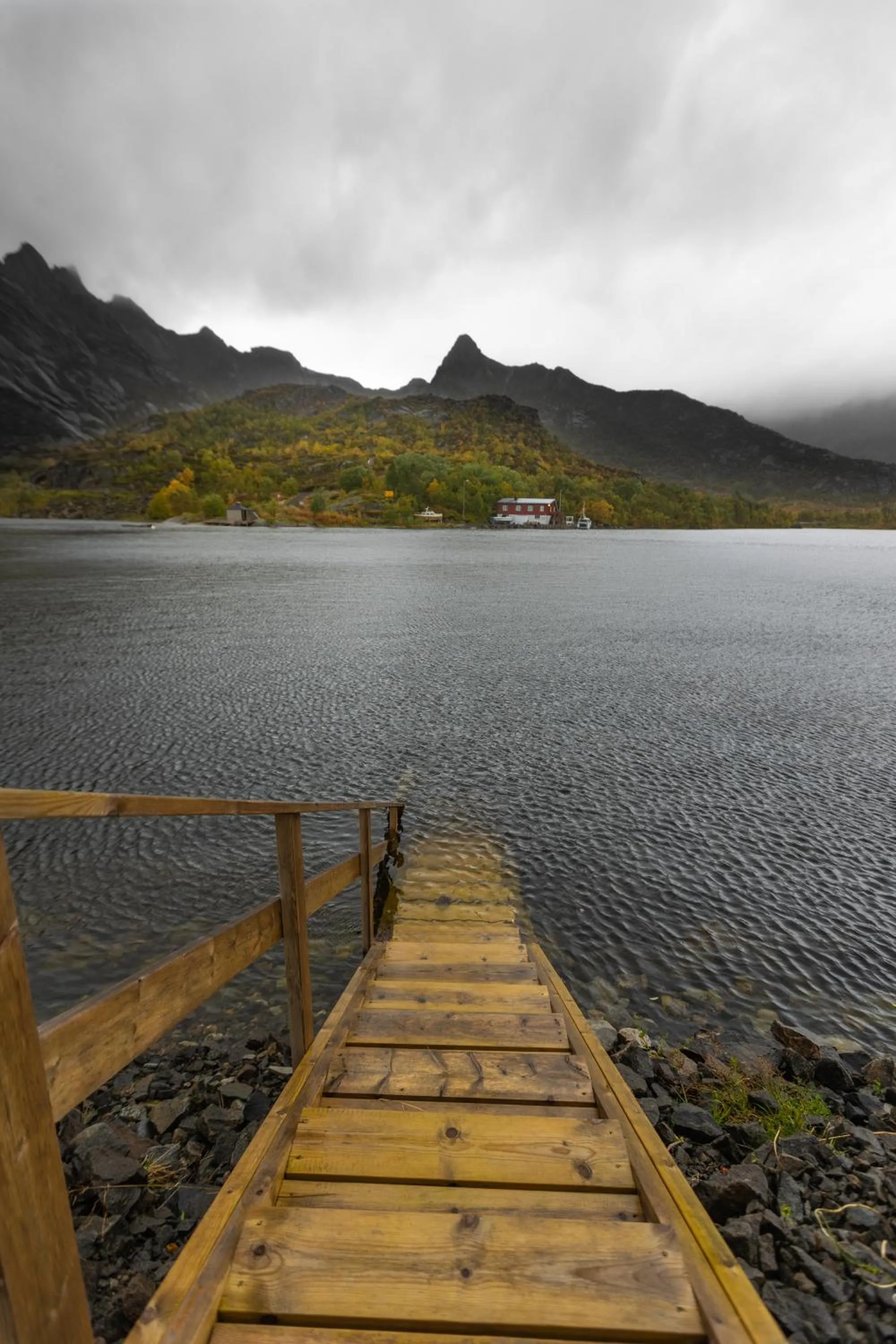 Sauna in Lofoten Apartments