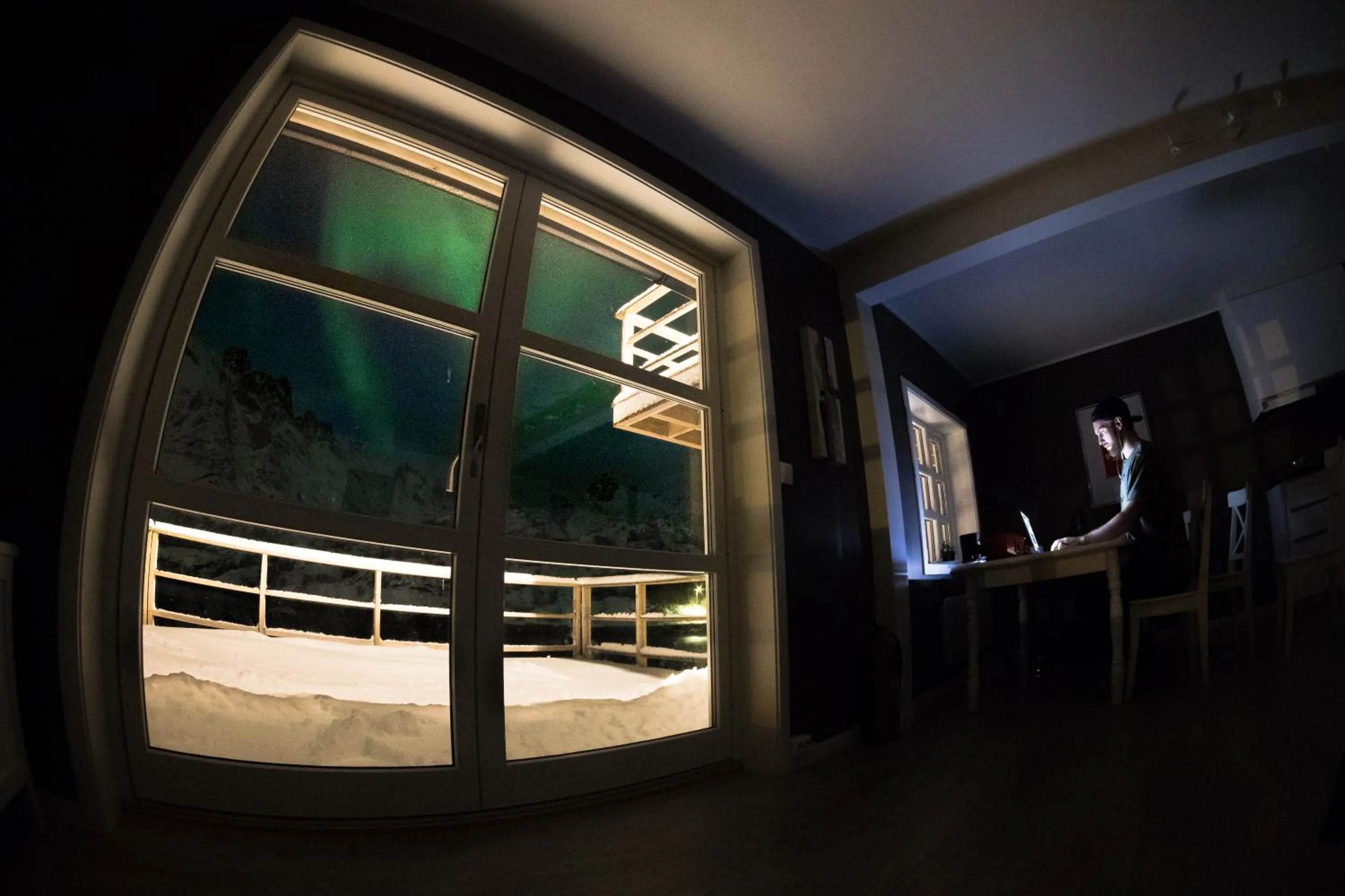 Balcony/Terrace in Lofoten Apartments