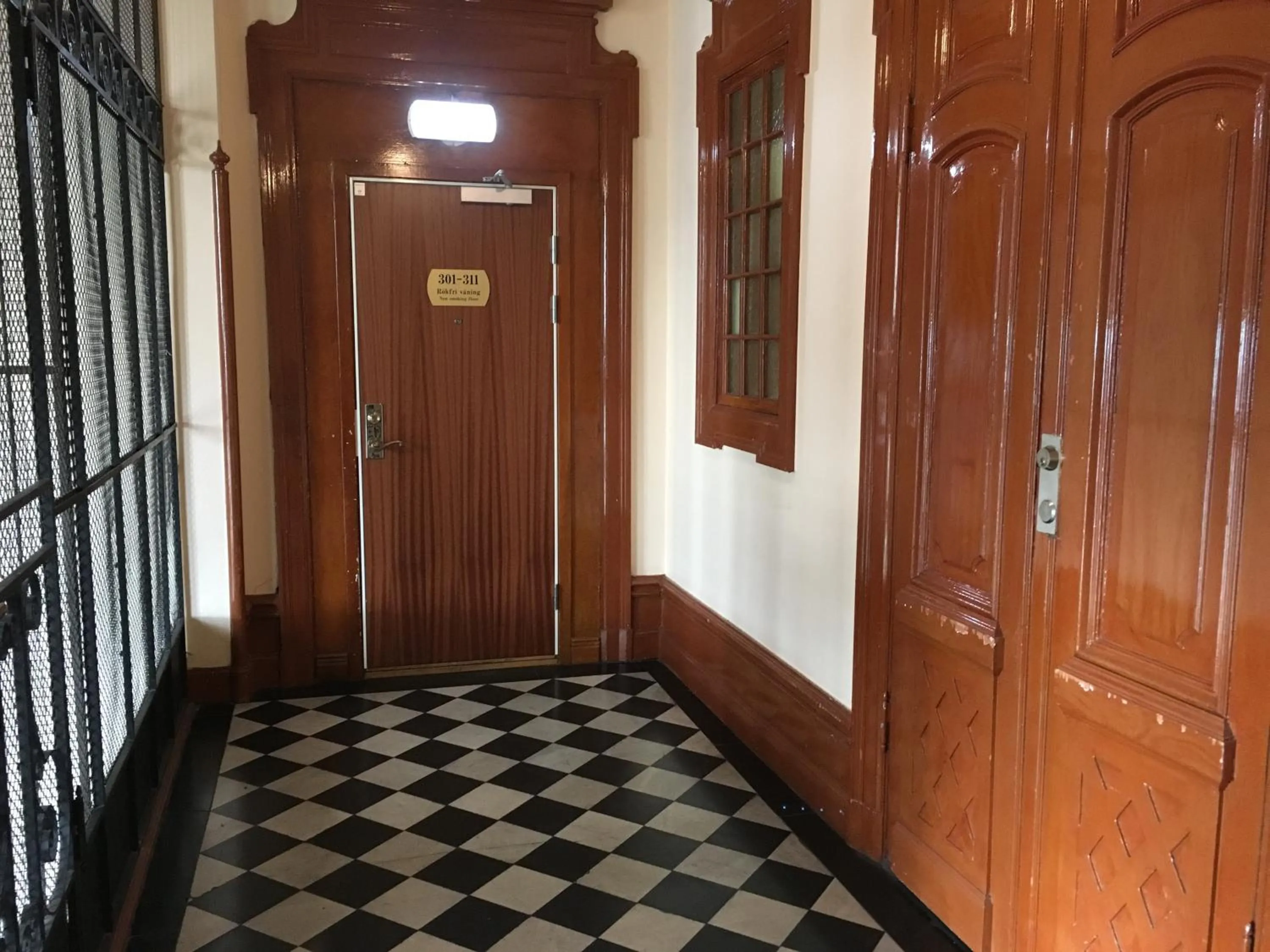 Decorative detail in First Hotel City Eskilstuna