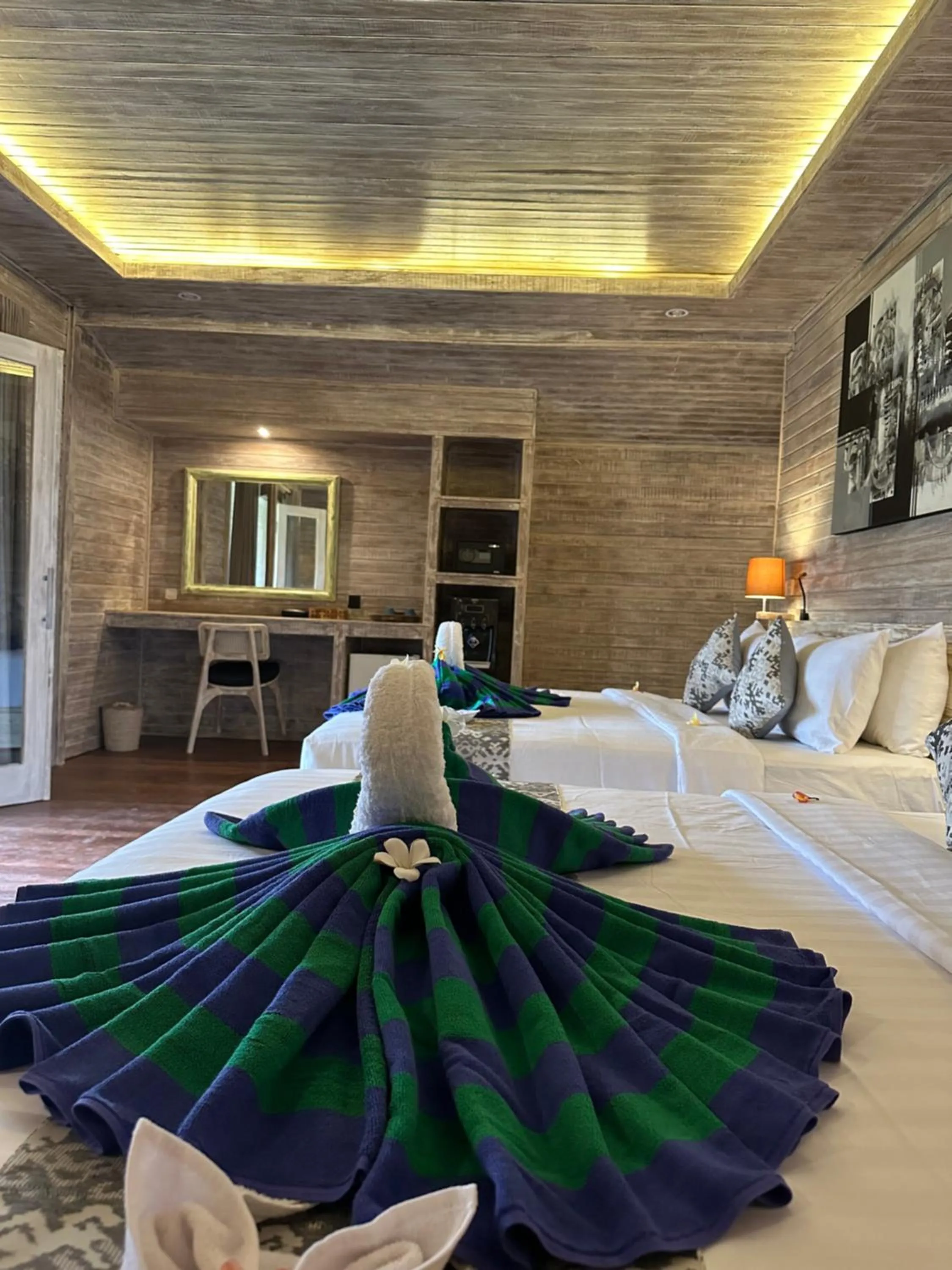 Bedroom, Bed in The Niti Hut's Lembongan