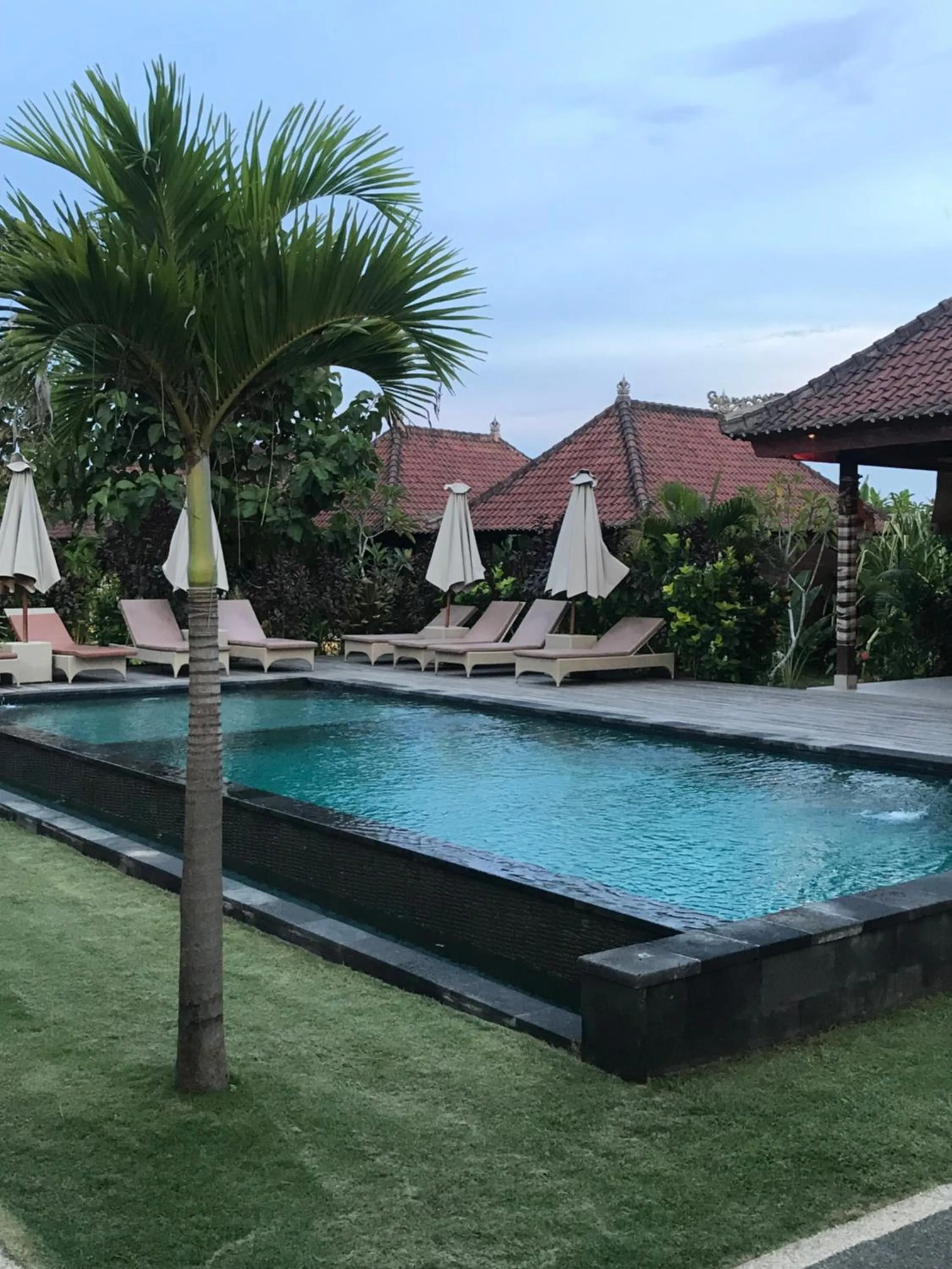 Swimming pool in The Niti Hut's Lembongan