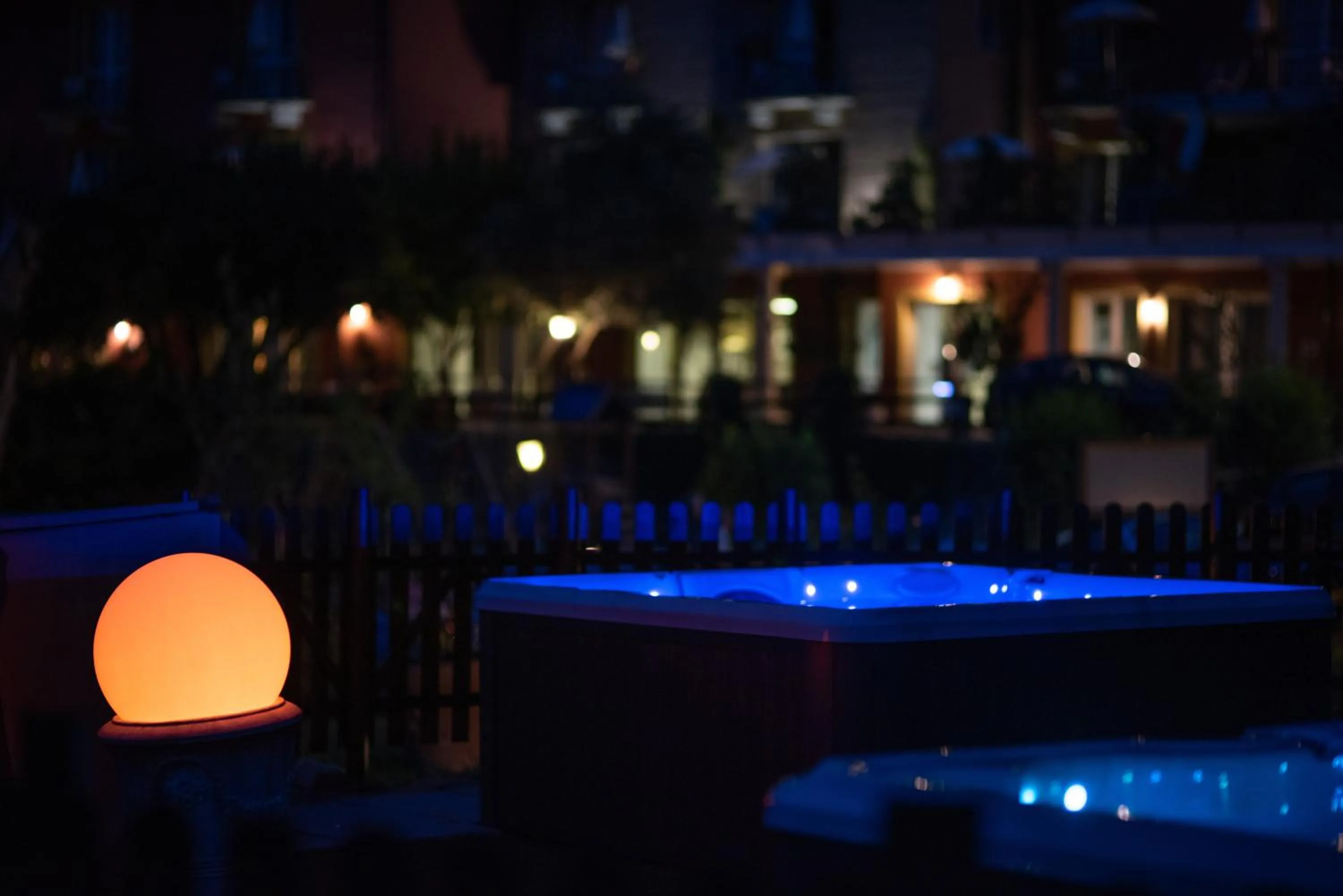 Hot Tub in Hotel Bocciolo