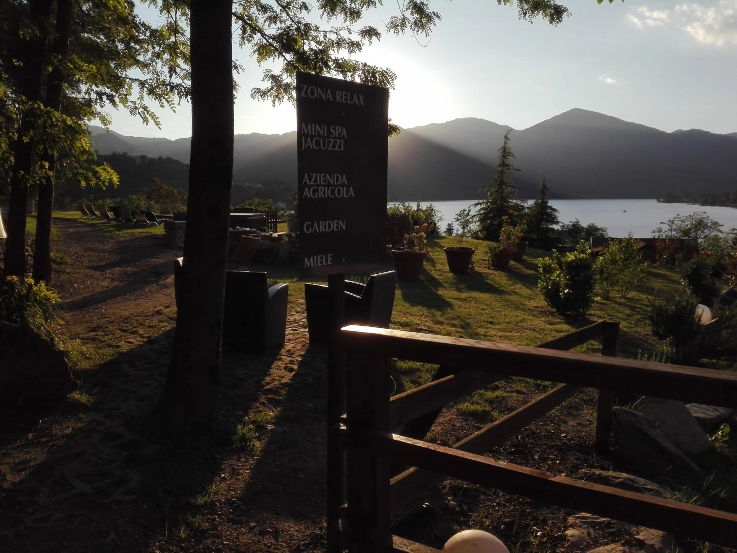 Natural landscape in Hotel Bocciolo