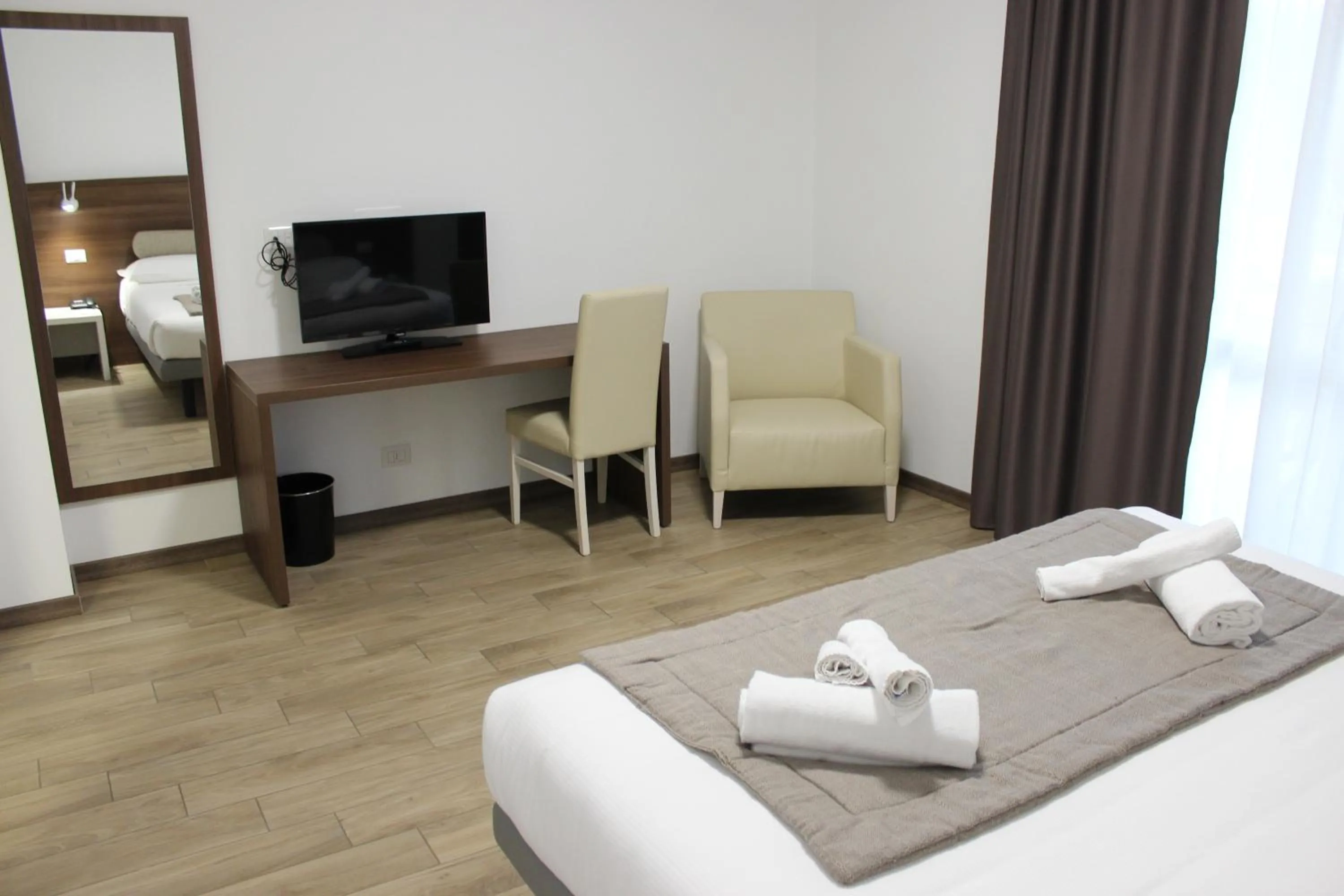 Decorative detail, Bed in Hotel Bocciolo