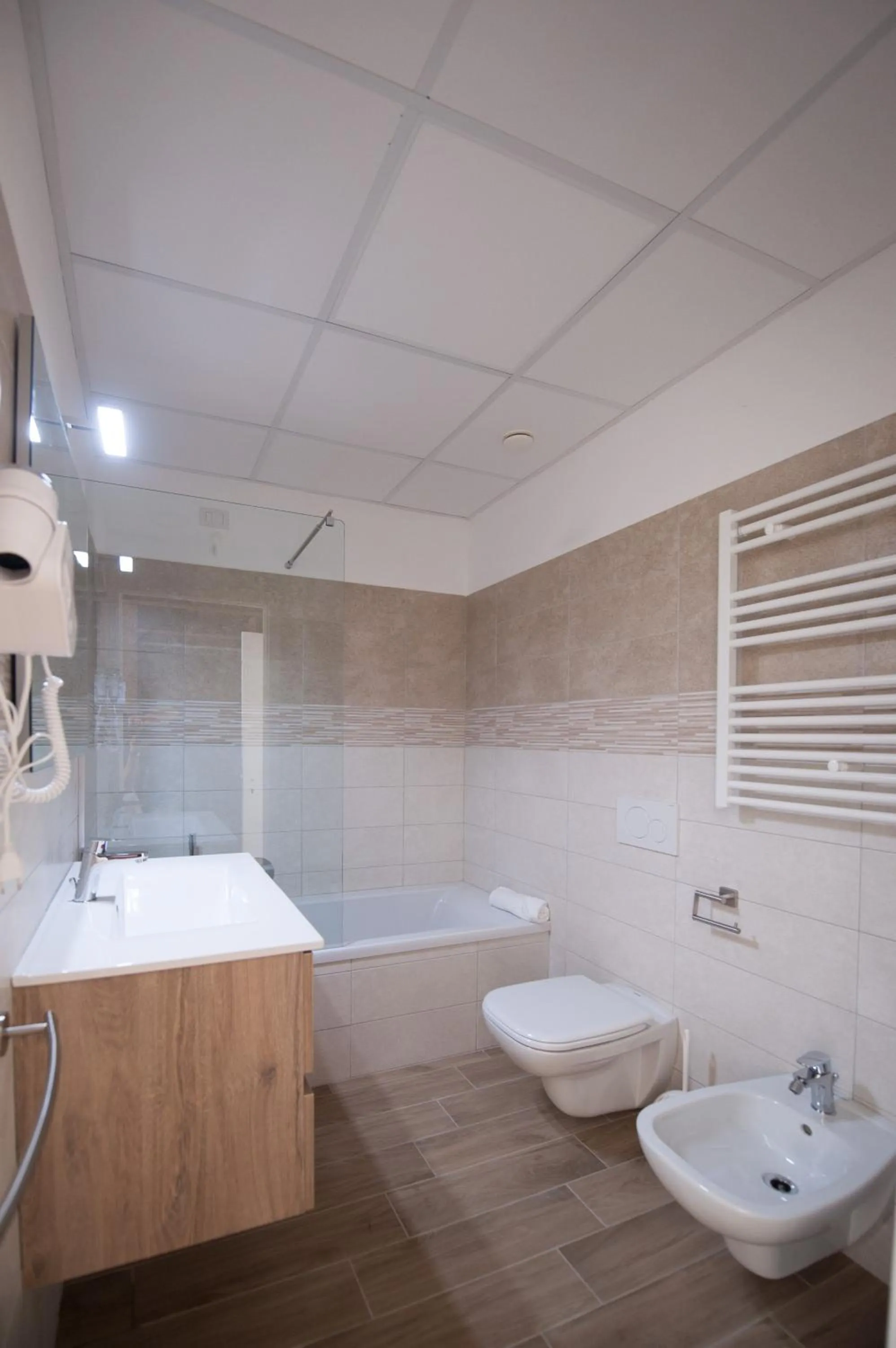 Bathroom in Hotel Bocciolo