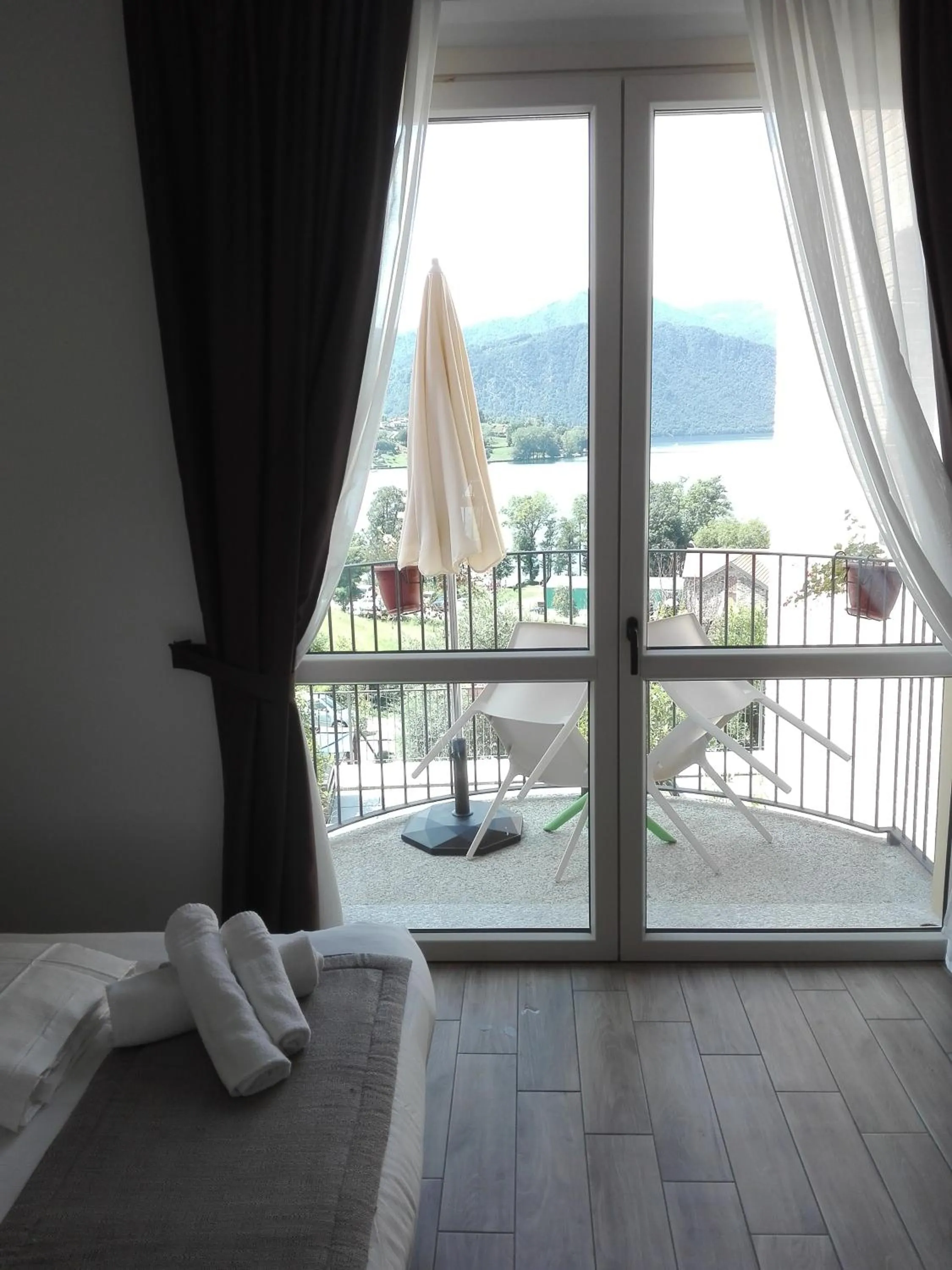 Lake view in Hotel Bocciolo