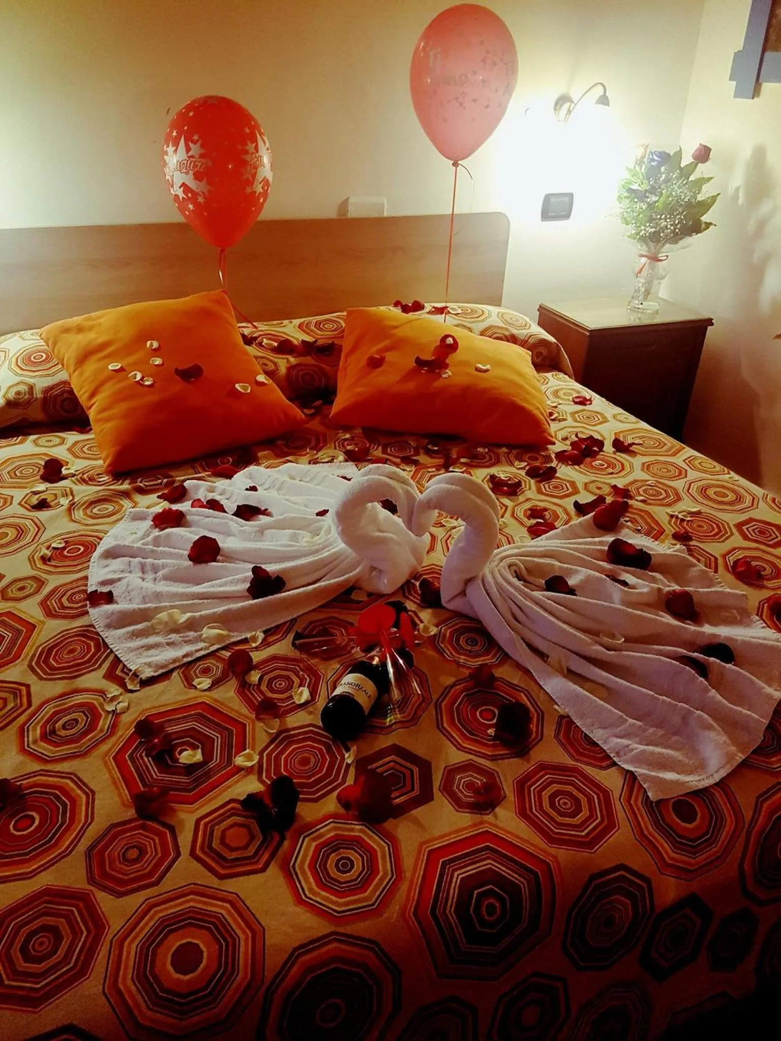 Decorative detail, Bed in Casa del Monacone