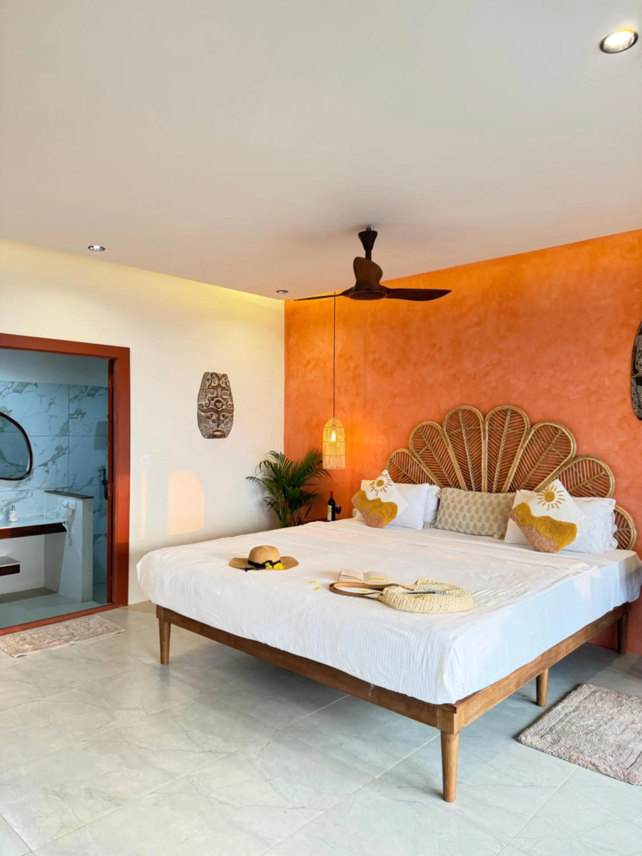 Bedroom in Agonda Villas