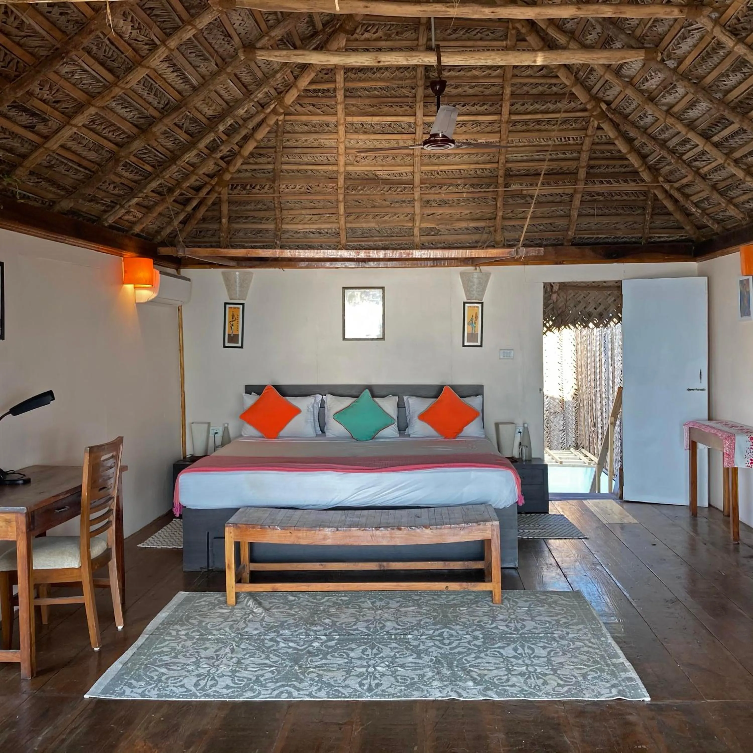 Bedroom in Agonda Villas